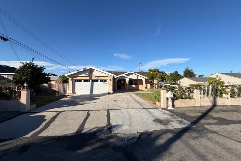 Main view of property