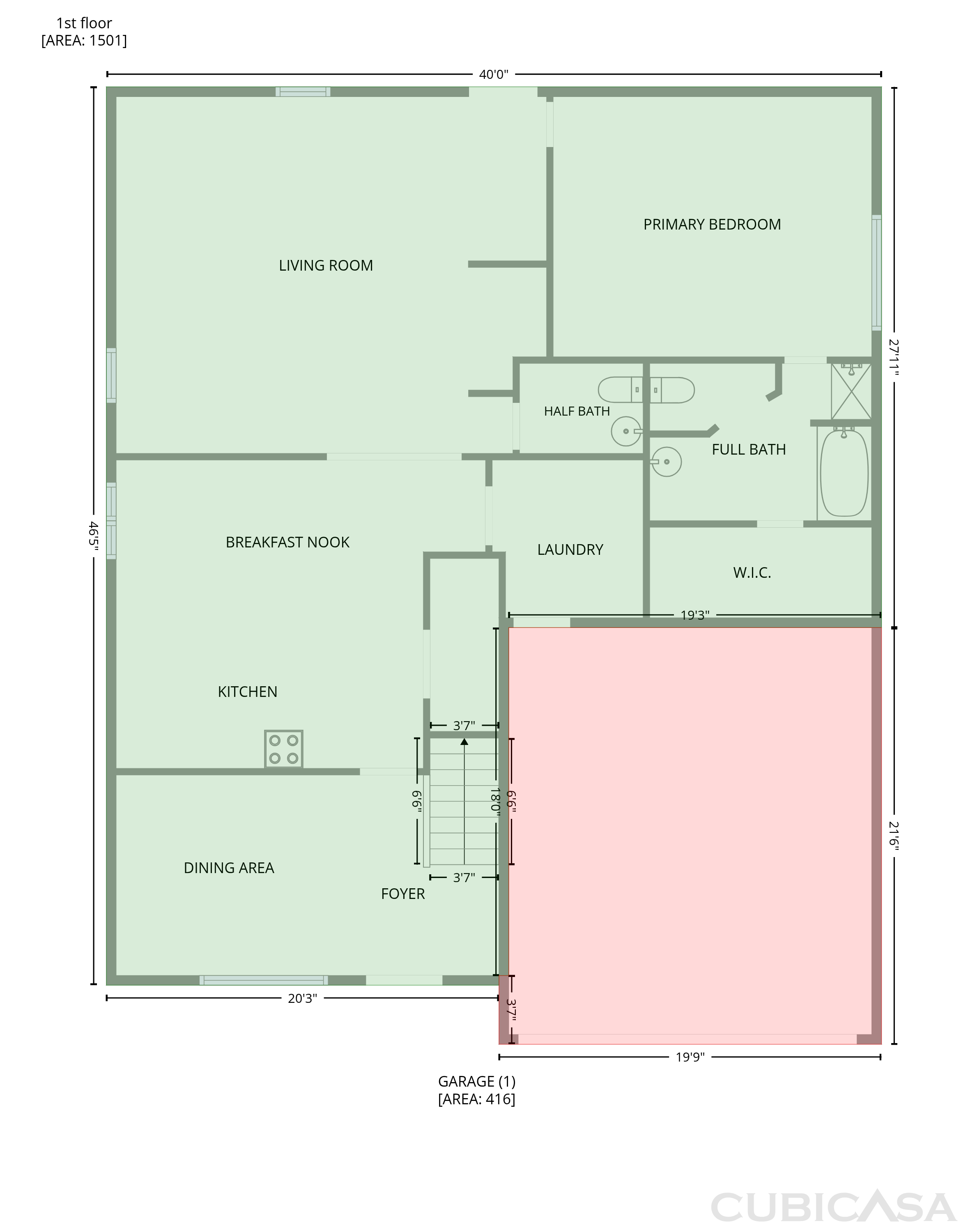 Main Floor of 916 Summer Rain Ct, Conroe, TX