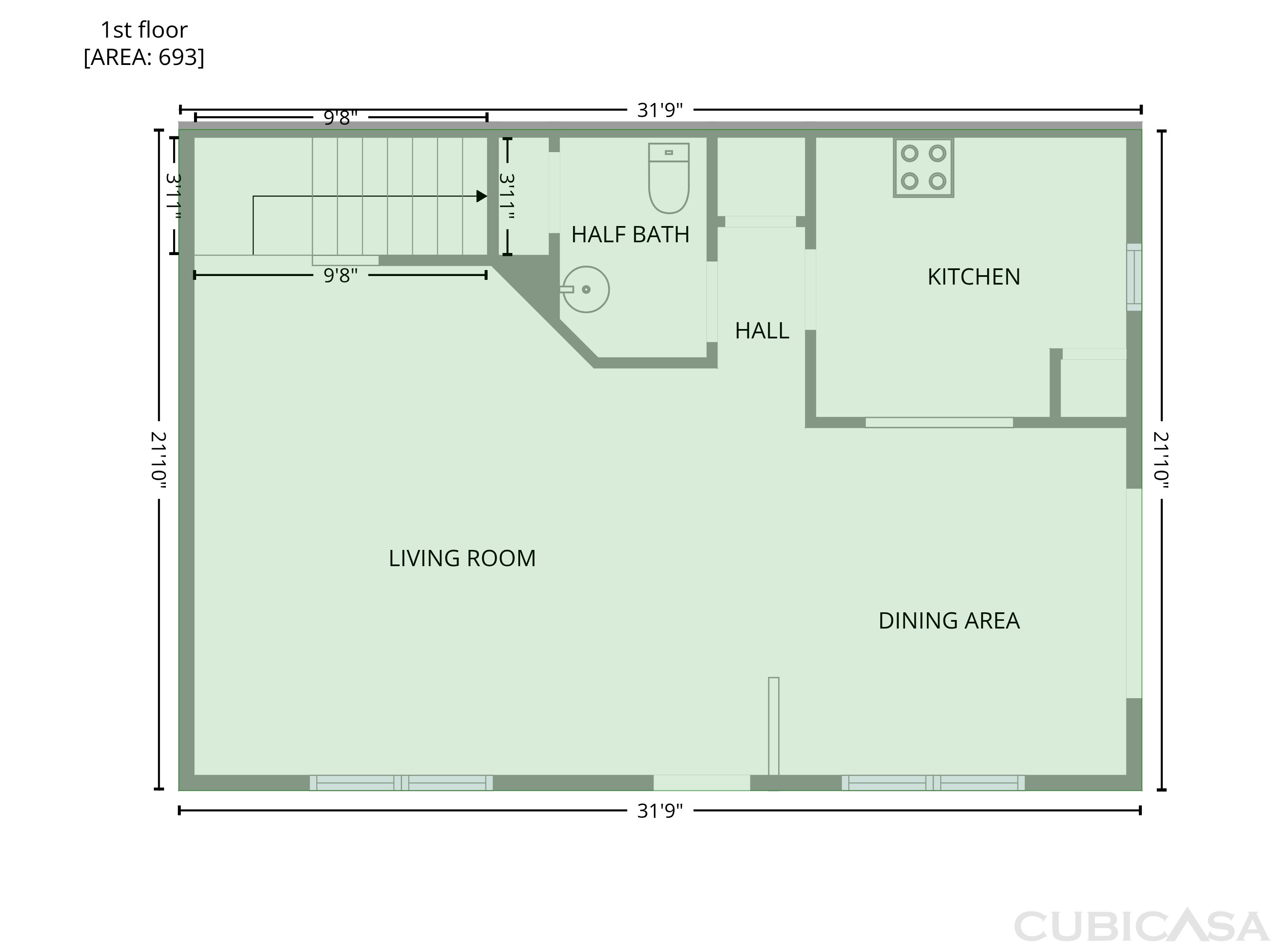Main Floor of 37557 Daliha Ter, Zephyrhills, FL