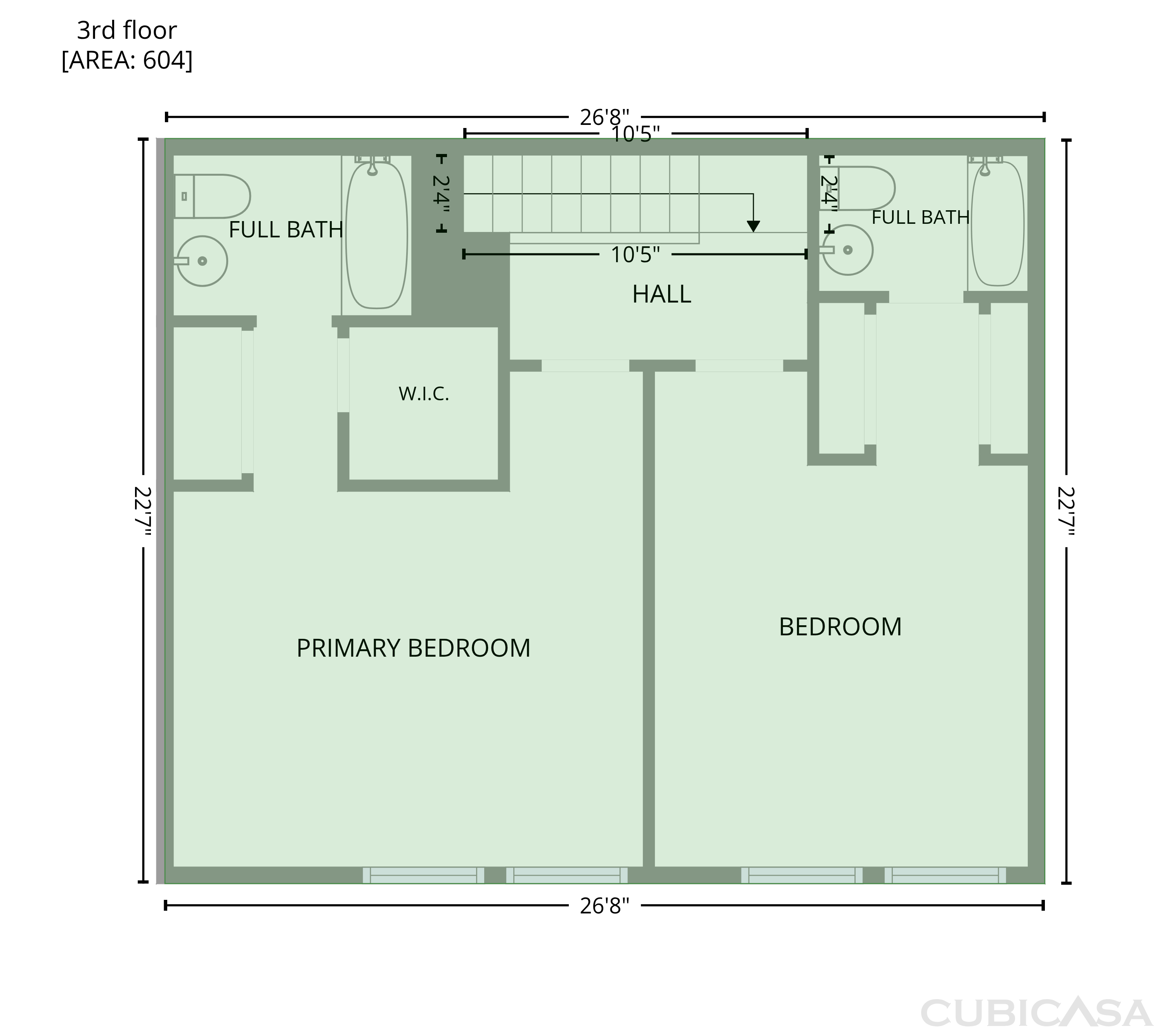 Third Floor of 11128 Stagestone Way, Manassas, VA