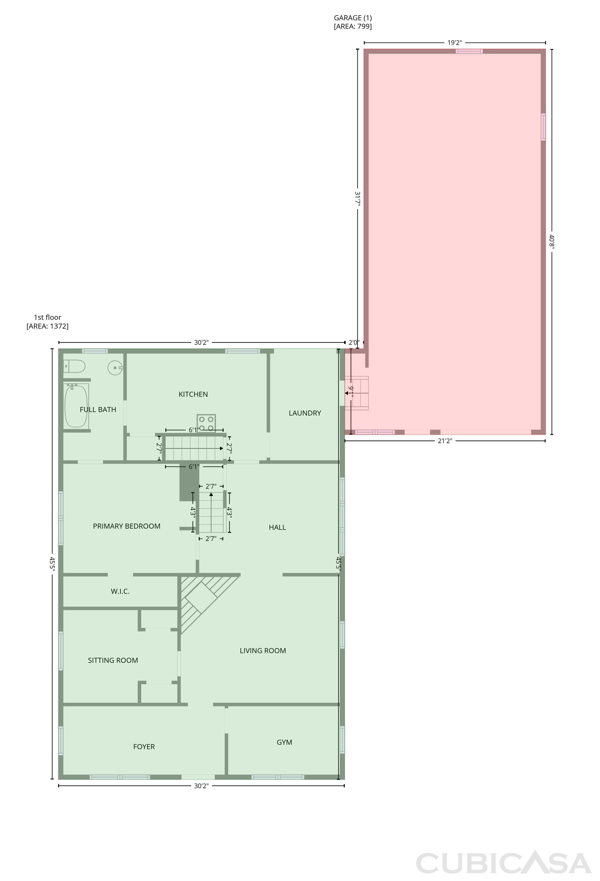 Second Floor of 541 E Main St, Jamestown, IN