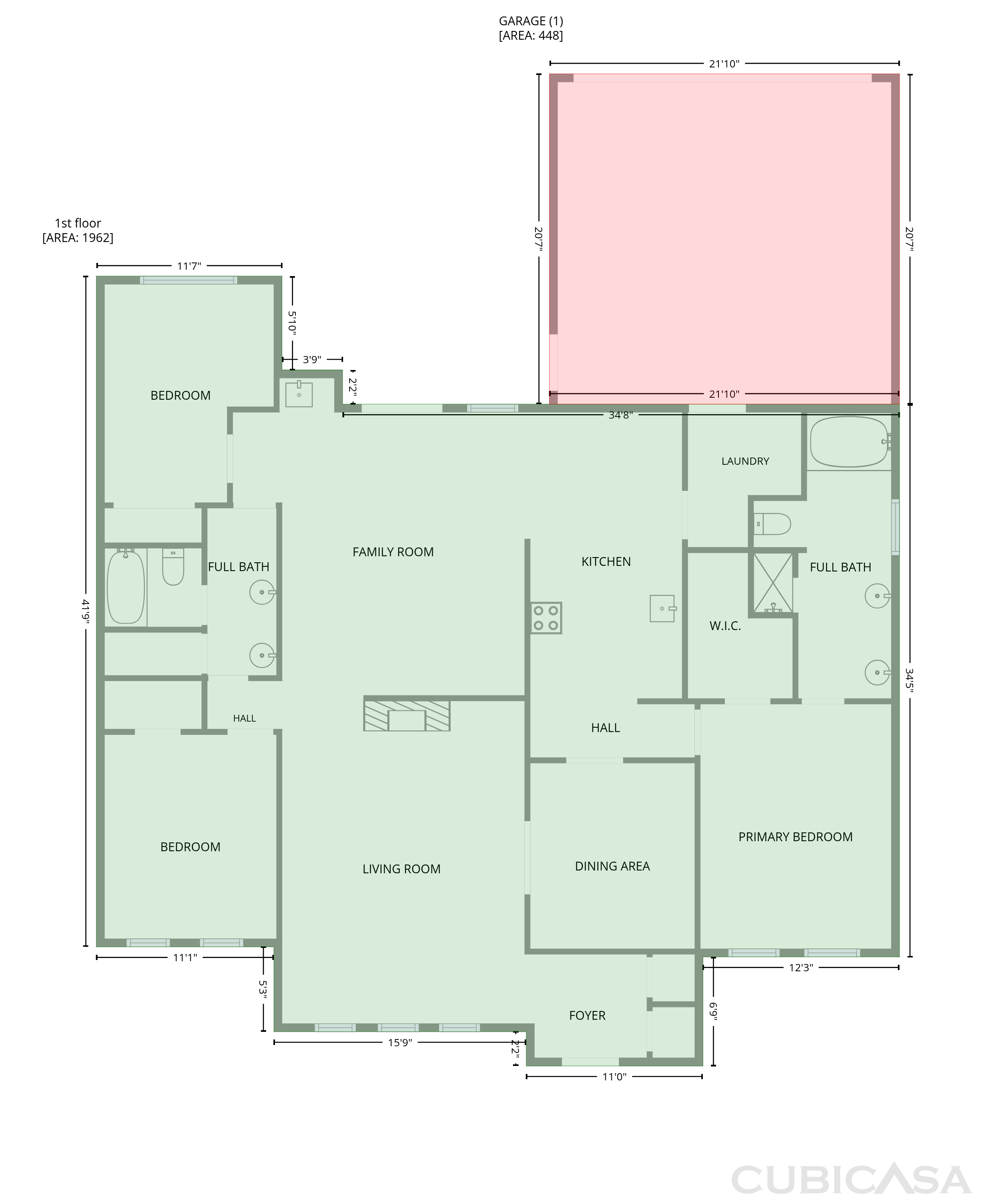 Main Floor of 512 W Jefferson St, Wylie, TX