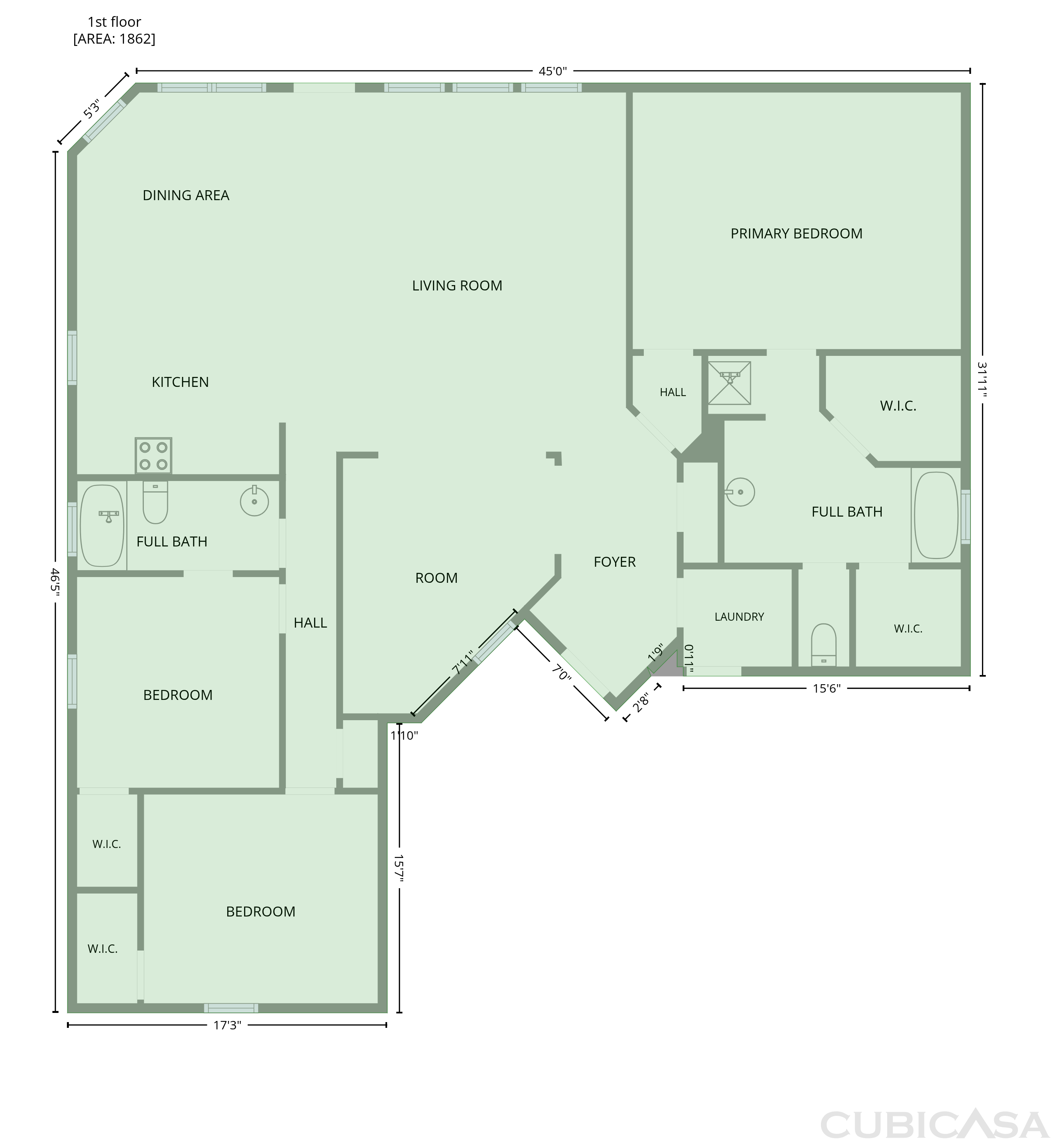 Main Floor of 18614 Twigsworth Ln, Humble, TX