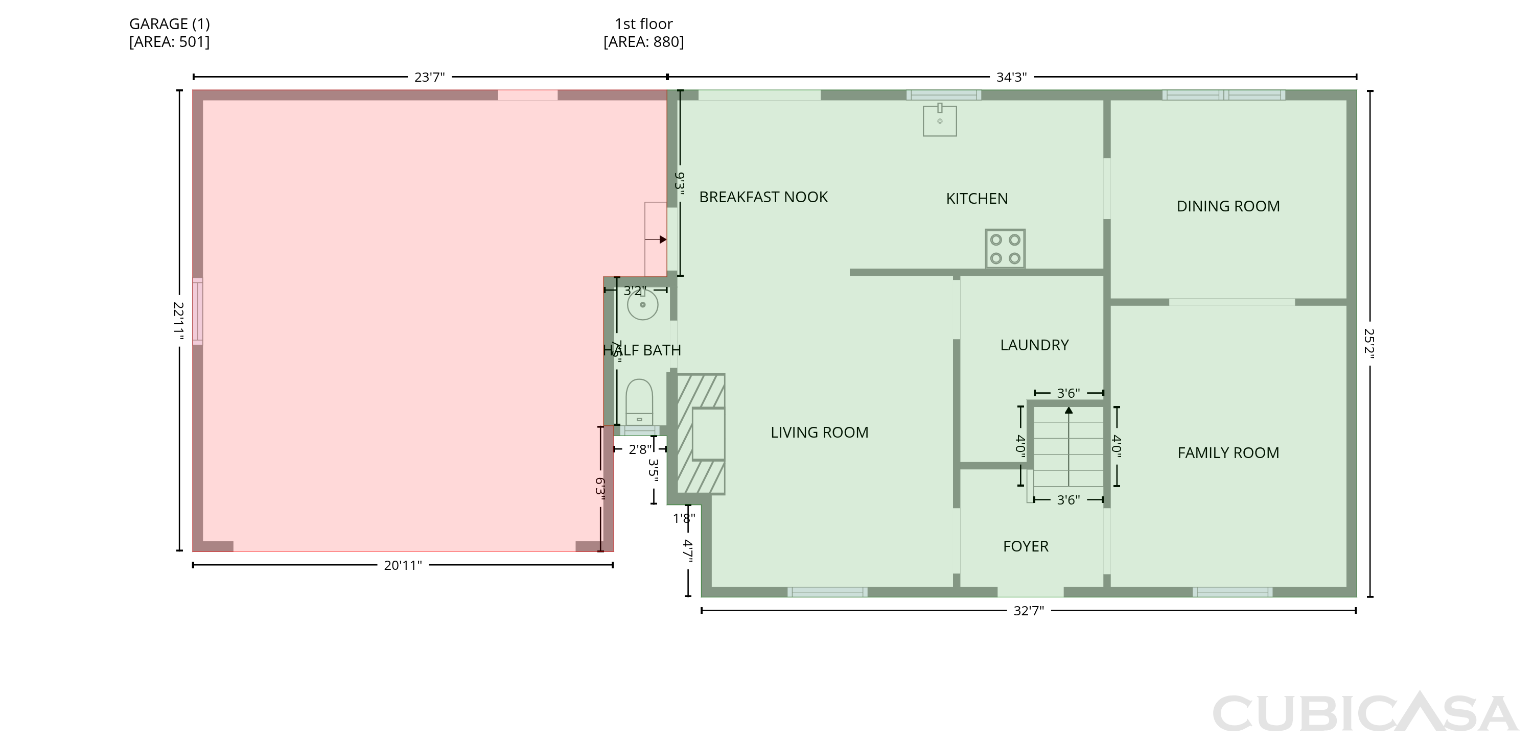 Main Floor of 201 Hamlet Rd, Summerville, SC