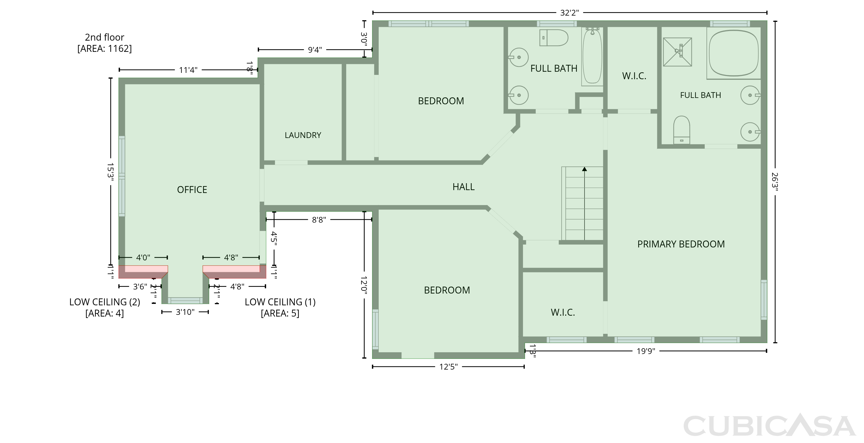Second Floor of 624 Van Thomas Dr, Raleigh, NC