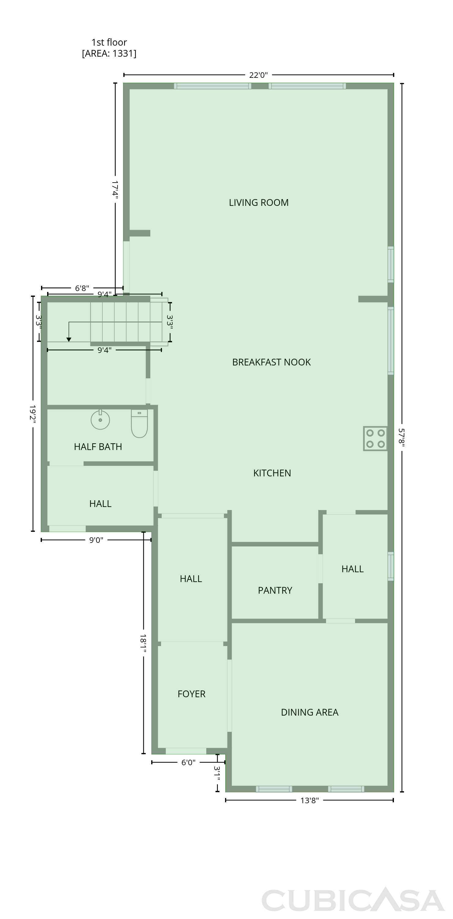 Main Floor of 10510 E Palladium Dr, Mesa, AZ