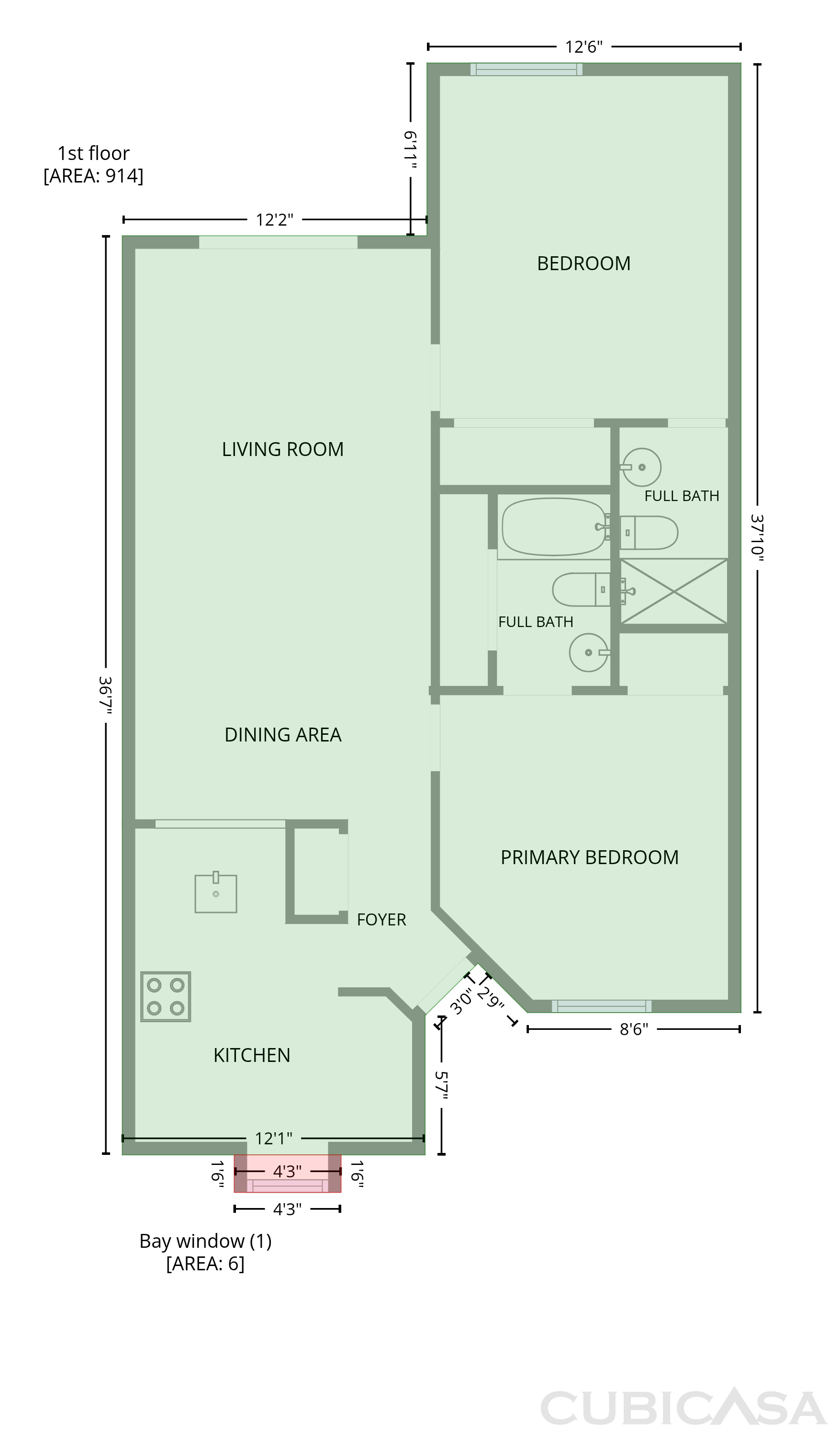 Main Floor of 3803 60th St W, Bradenton, FL