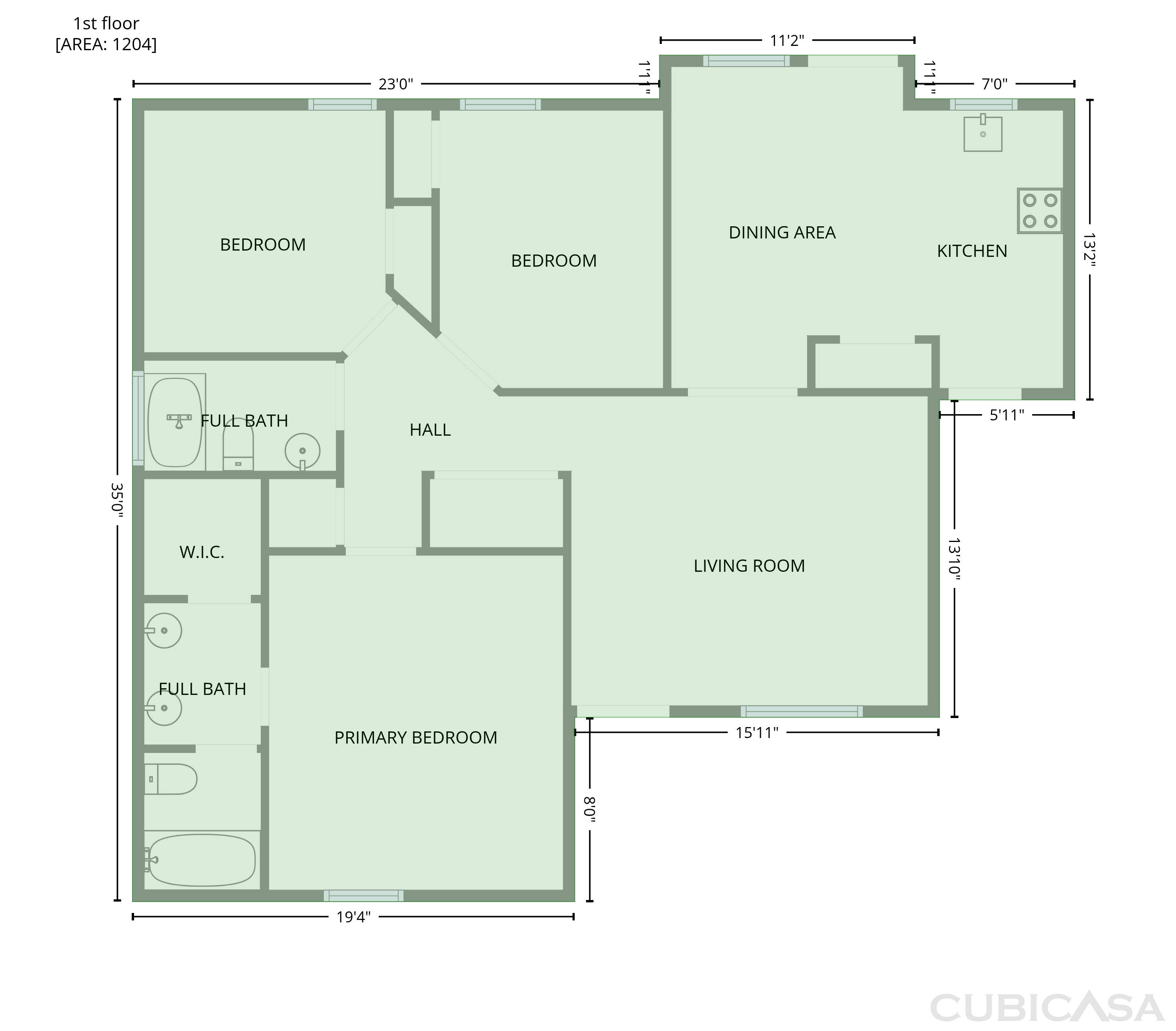Main Floor of 576 Sunray Dr, Clayton, NC