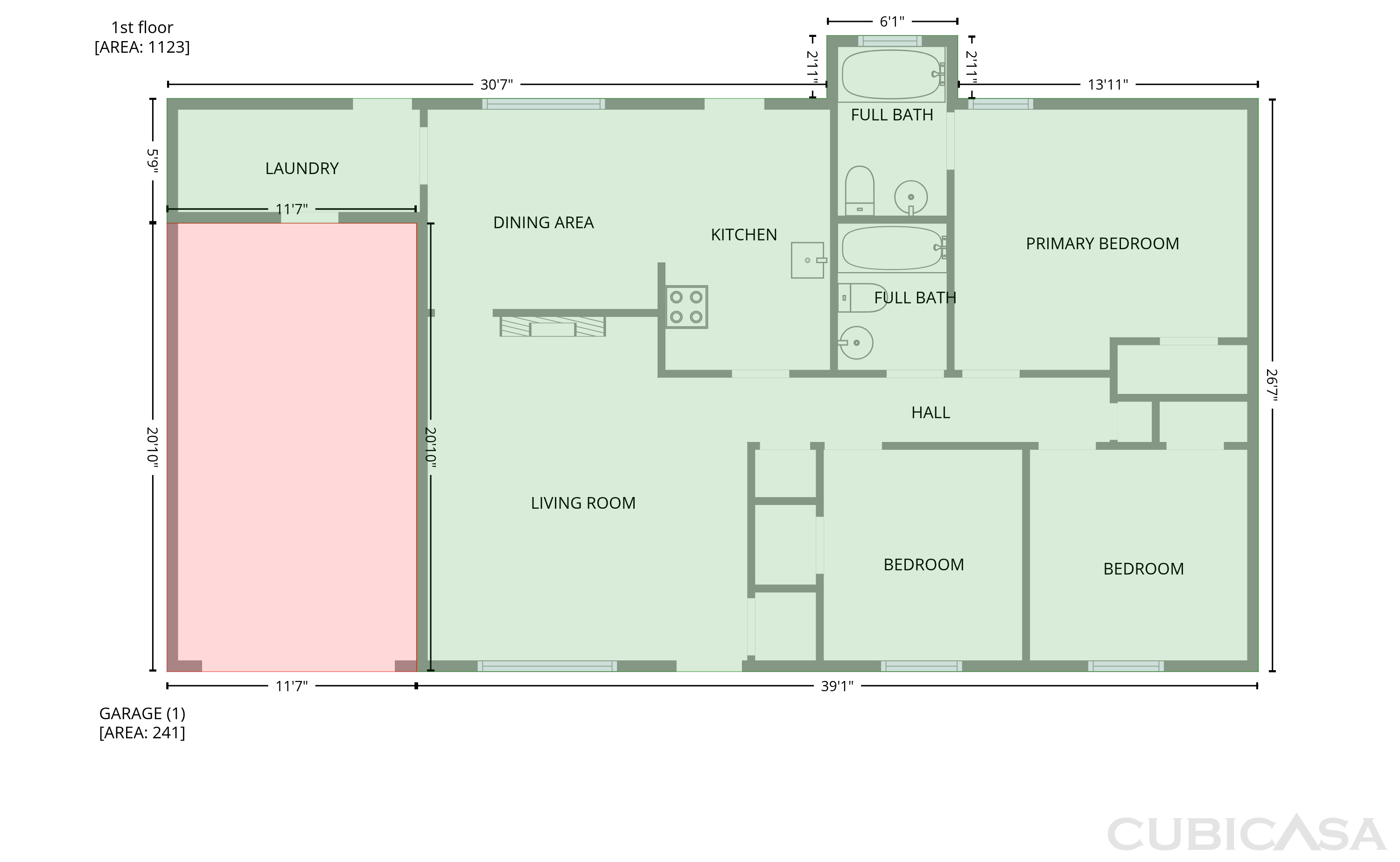 Main Floor of 912 Hackberry St, Copperas Cove, TX