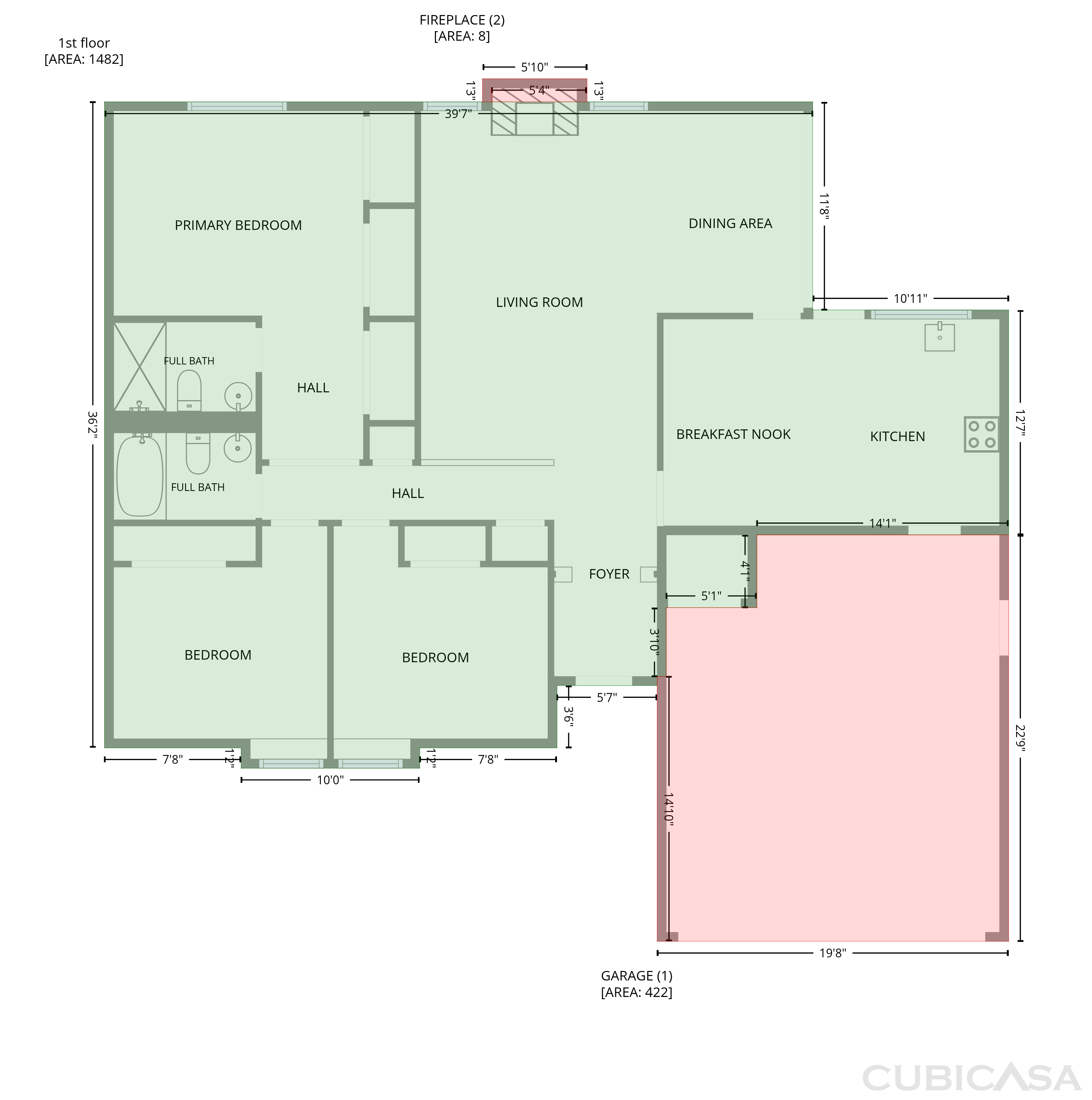 Main Floor of 8023 Shadow Frst, San Antonio, TX