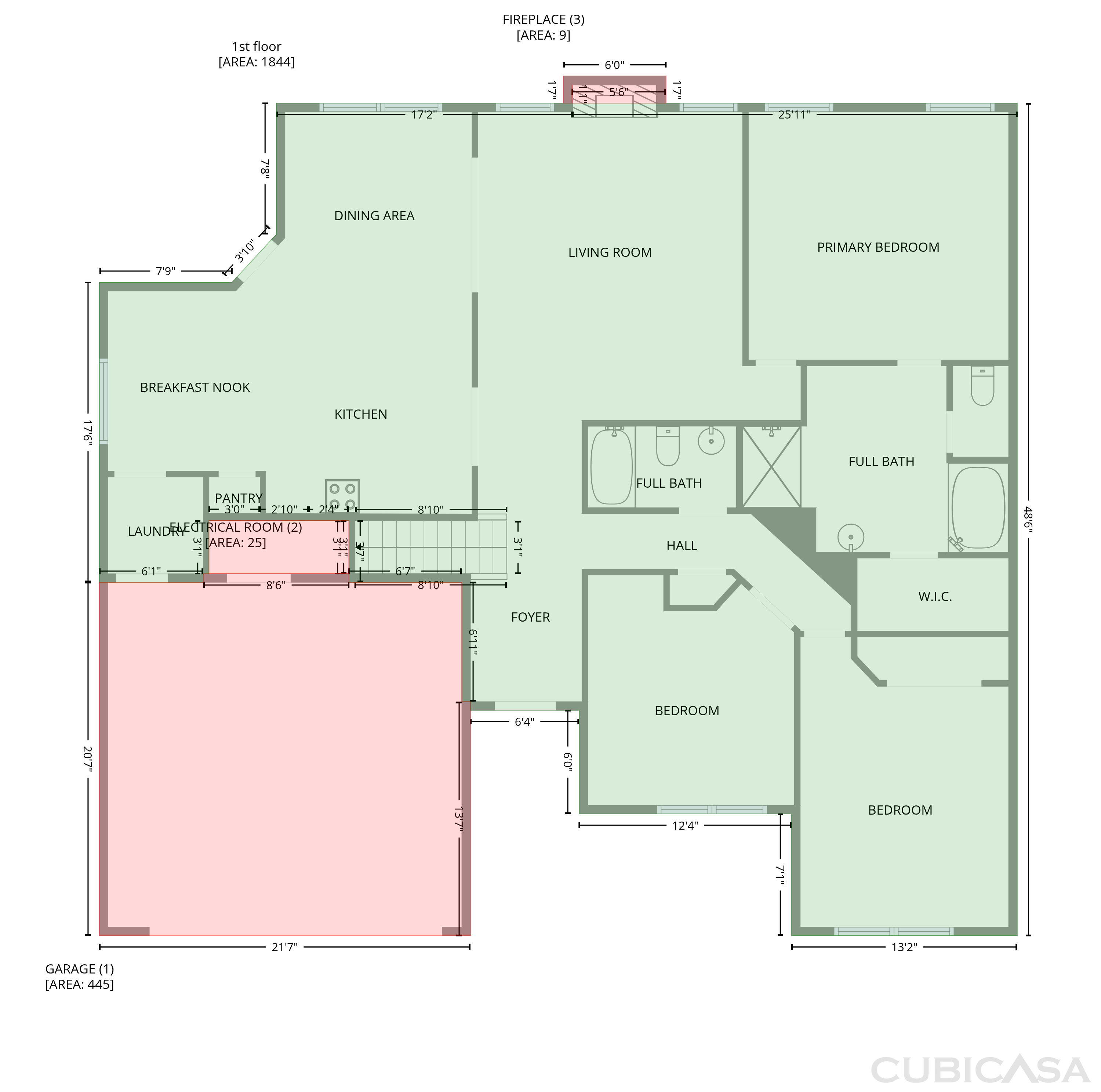 Main Floor of 1209 Windstone Dr, Winder, GA