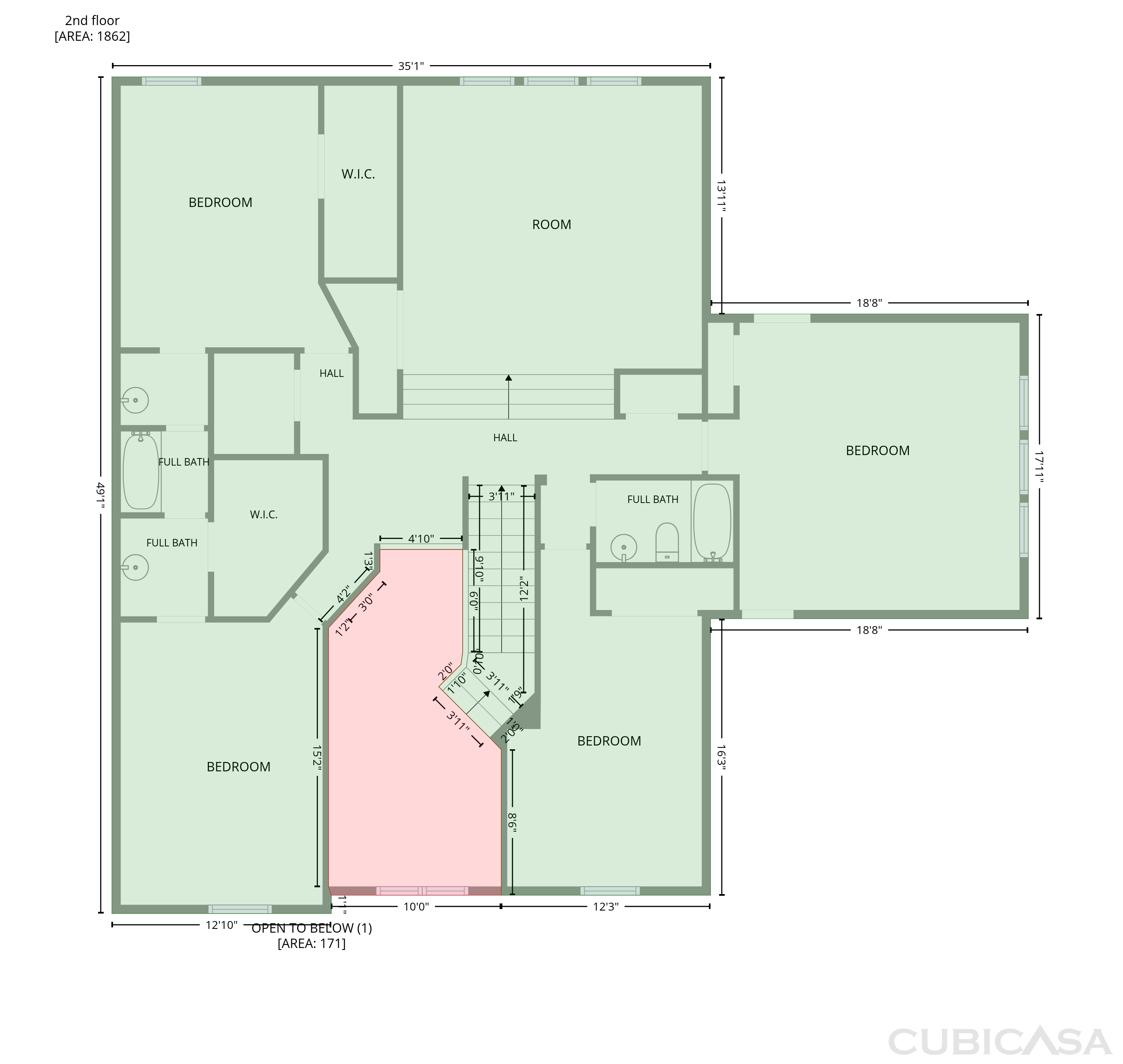 Second Floor of 31403 Imperial Bluff Ct, Spring, TX