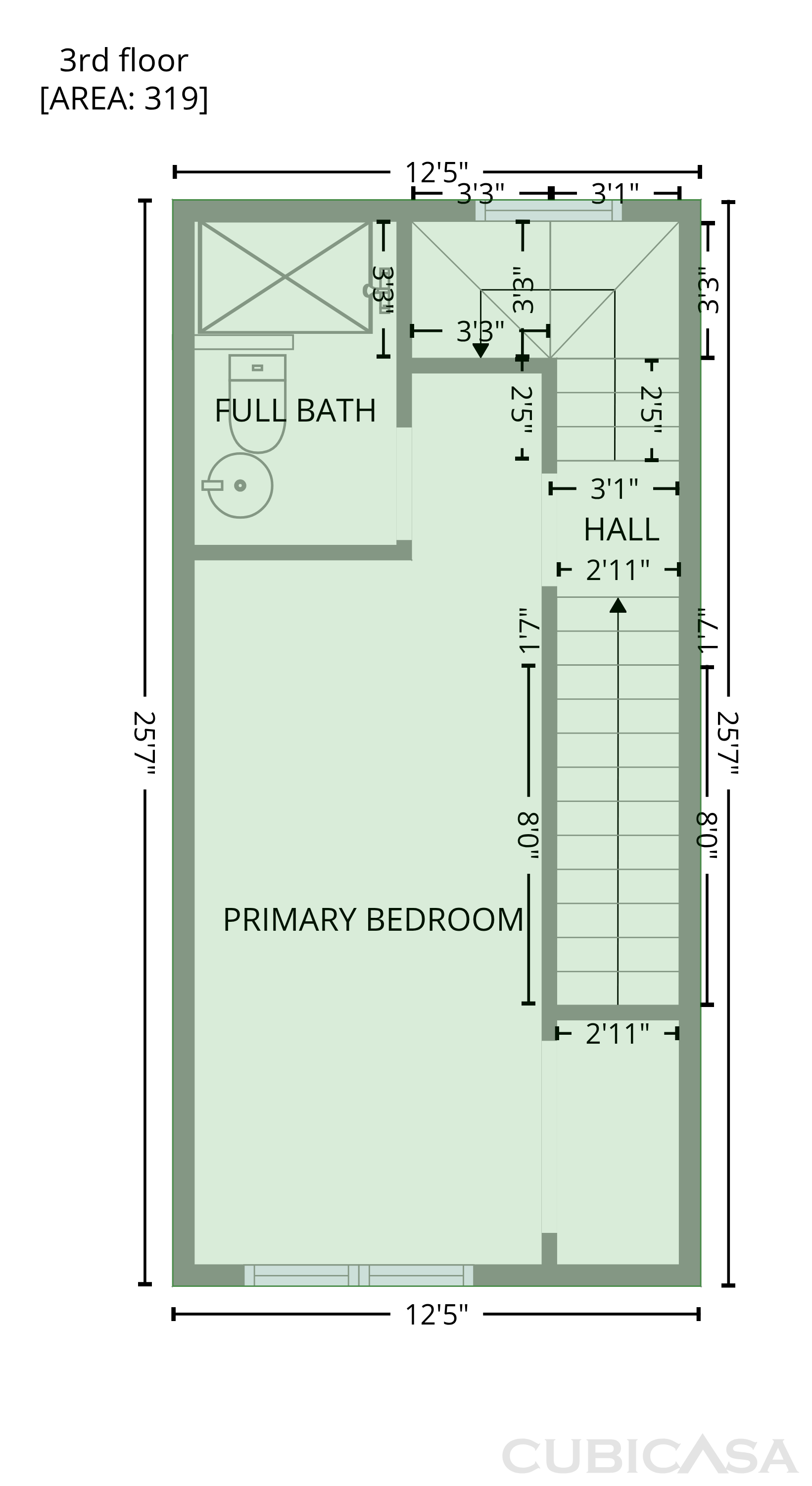 Floor 4 of 1819 Mountain St, Philadelphia, PA