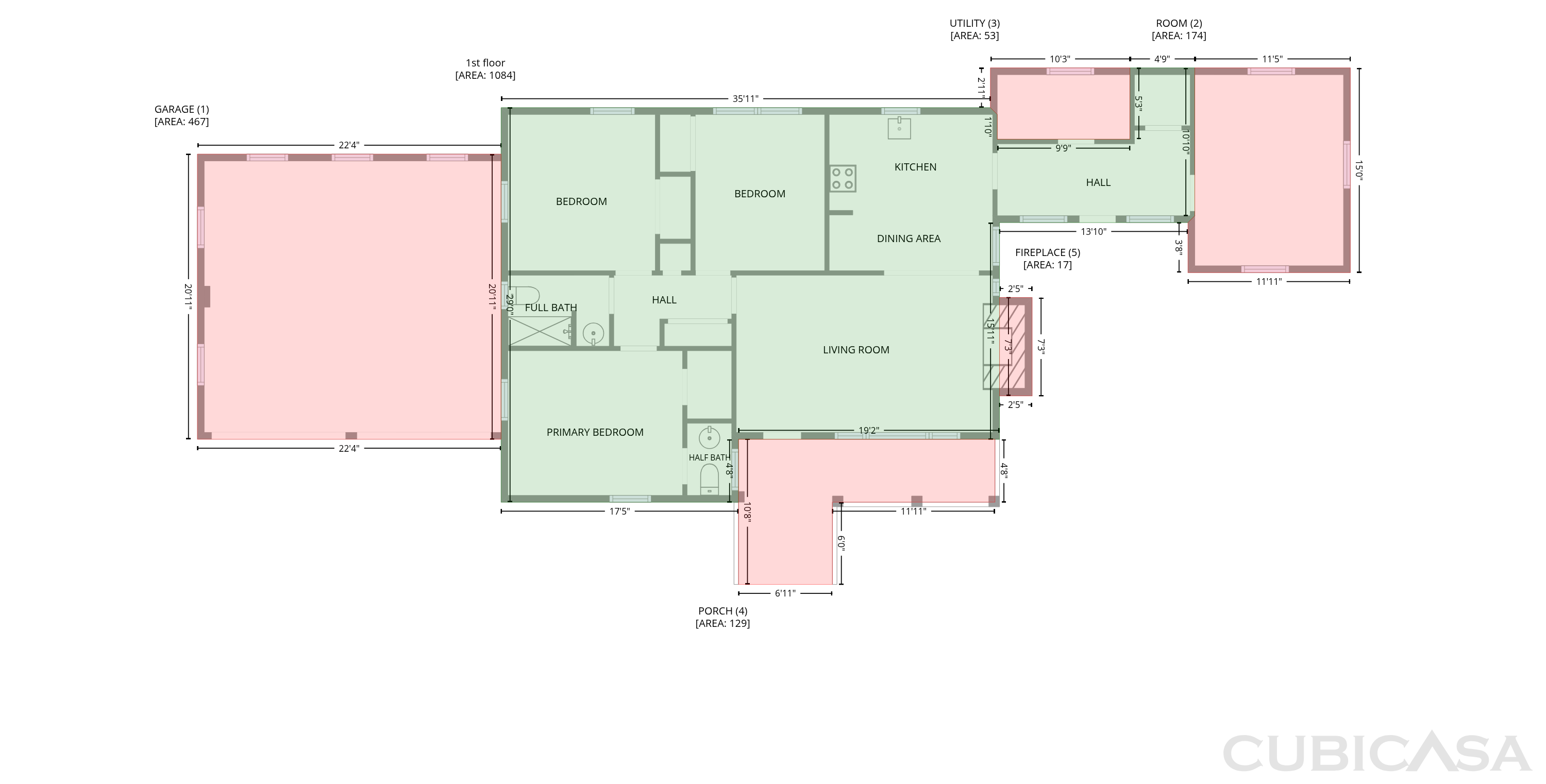 Main Floor of 1809 Love Rd, Monroe, NC