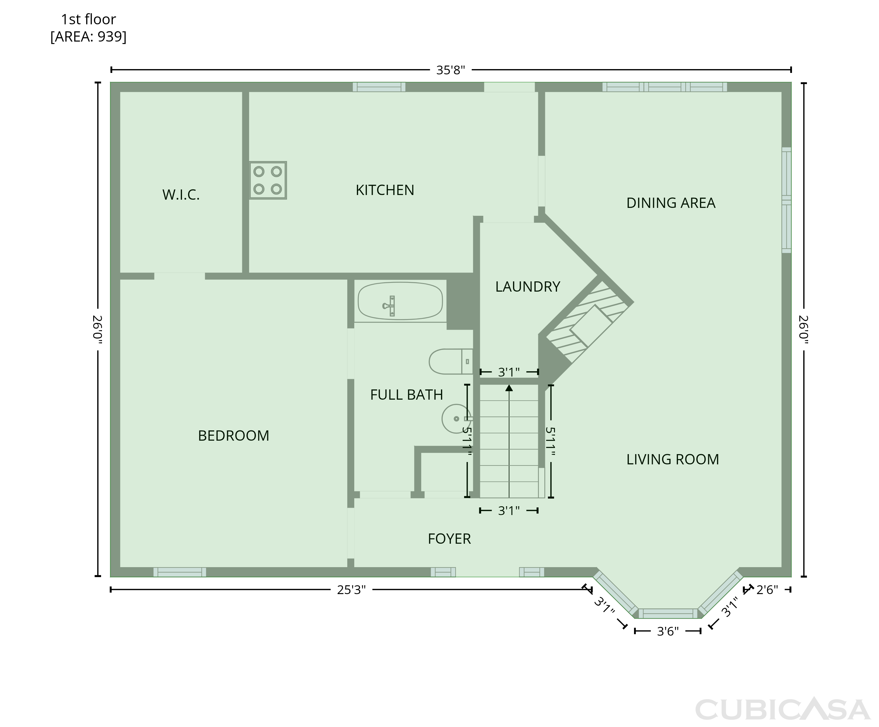 Main Floor of 2347 Bethabara Haven Dr, Winston Salem, NC