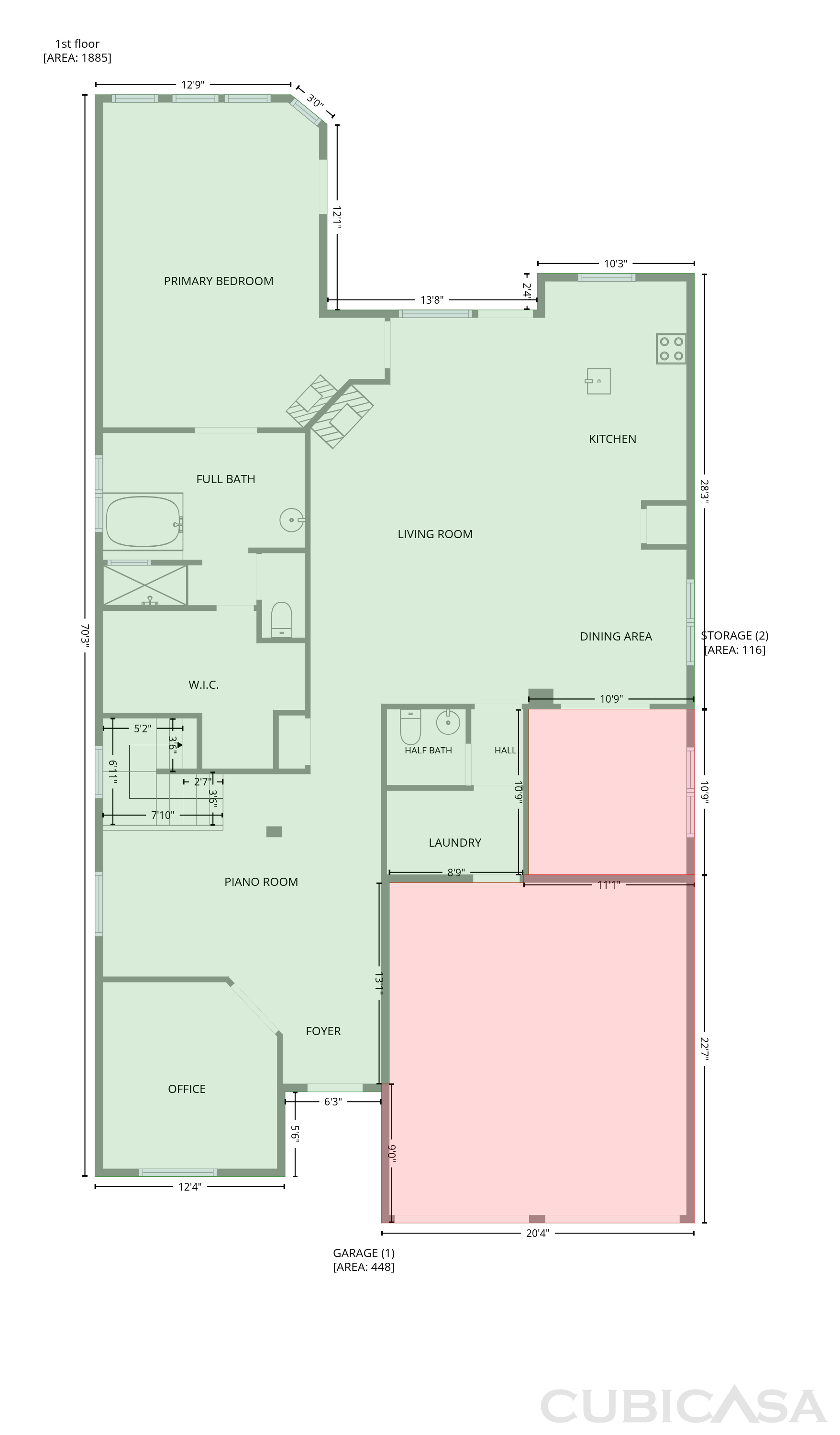 Main Floor of 9332 Kaitlyn Ct, Lantana, TX