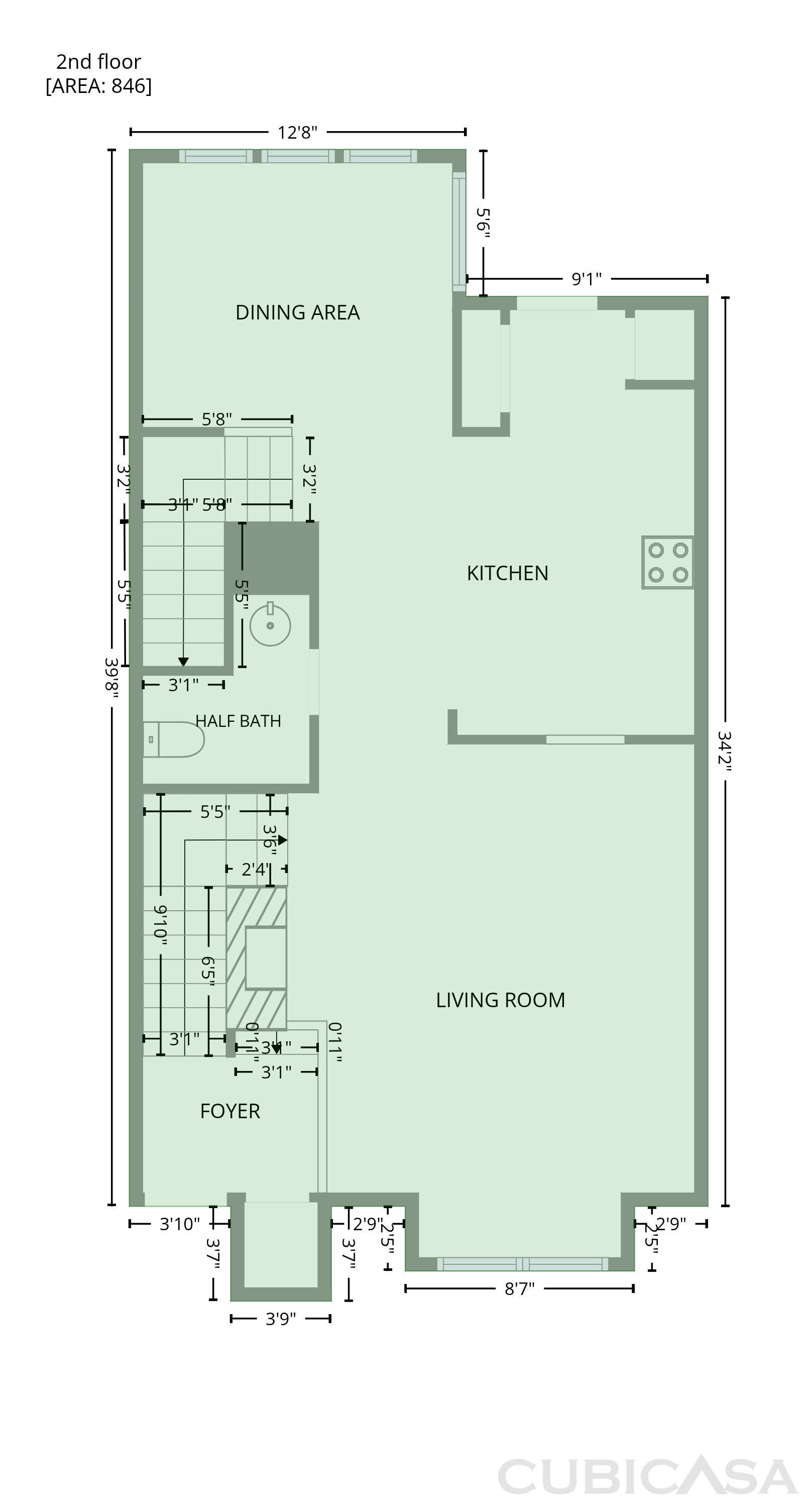 Second Floor of 5108 Lady Of The Lake Dr, Raleigh, NC