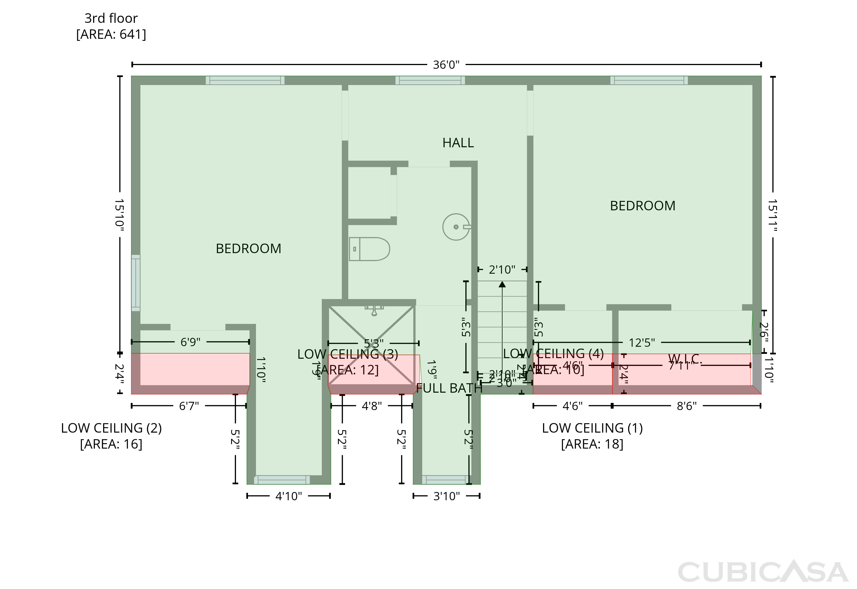 Third Floor of 8857 Lakeridge Ter, Pinson, AL