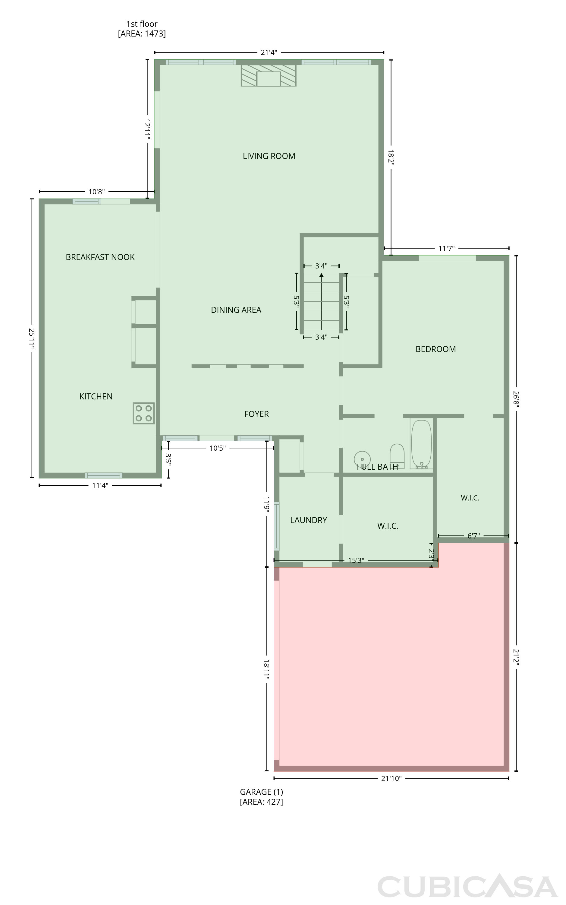 Main Floor of 1746 Cloister Dr, Crosby, TX