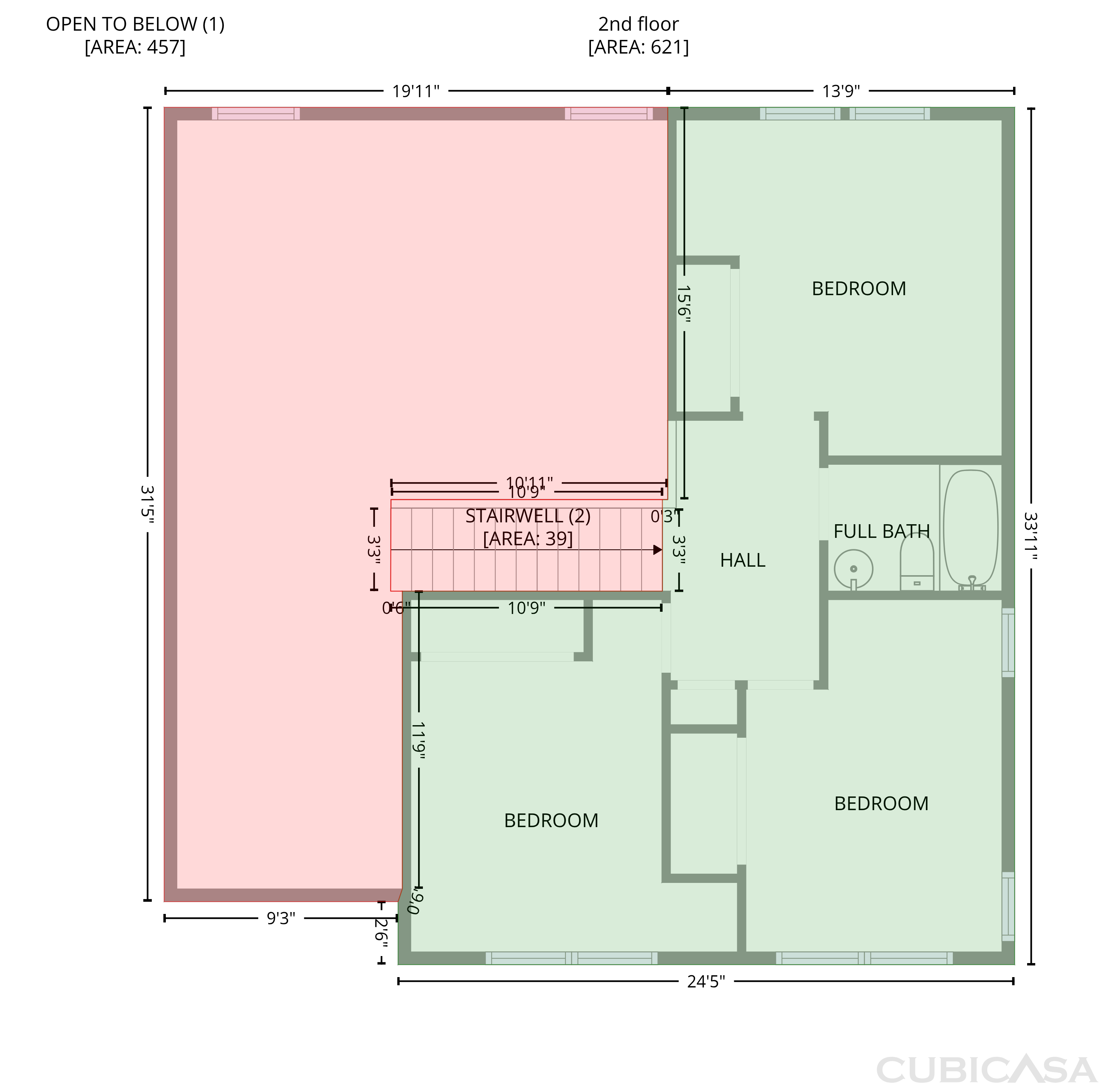 Third Floor of 7132 Teaberry Ct, Ooltewah, TN