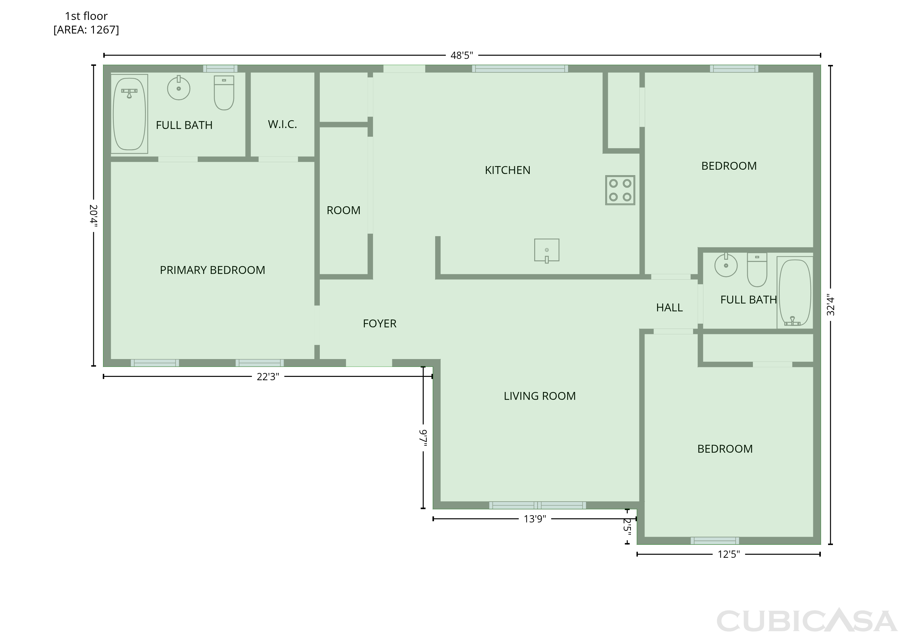 Main Floor of 1011 Meagan Ct, Bessemer City, NC