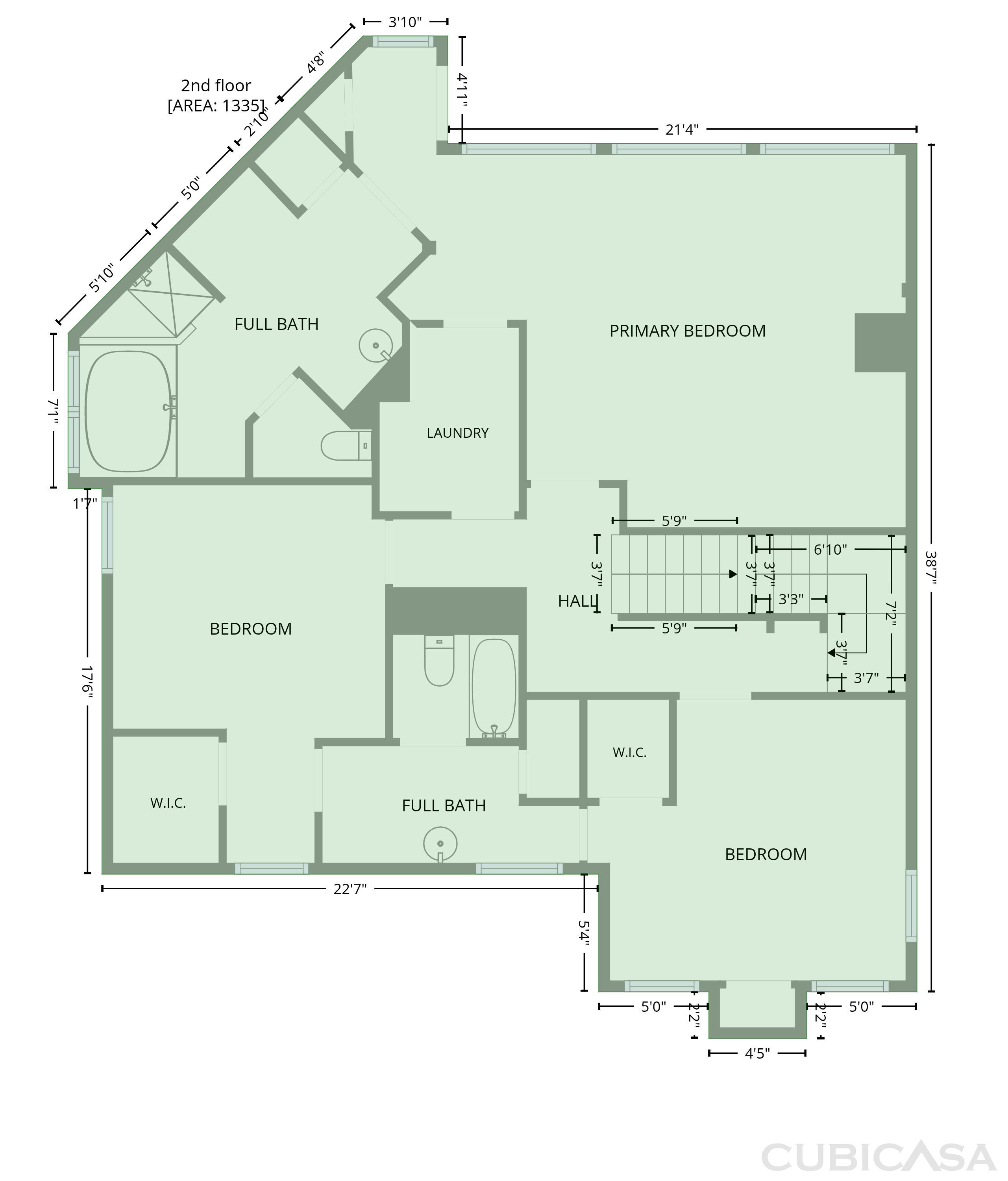 Third Floor of 1119 Ridenour Ct NW, Kennesaw, GA
