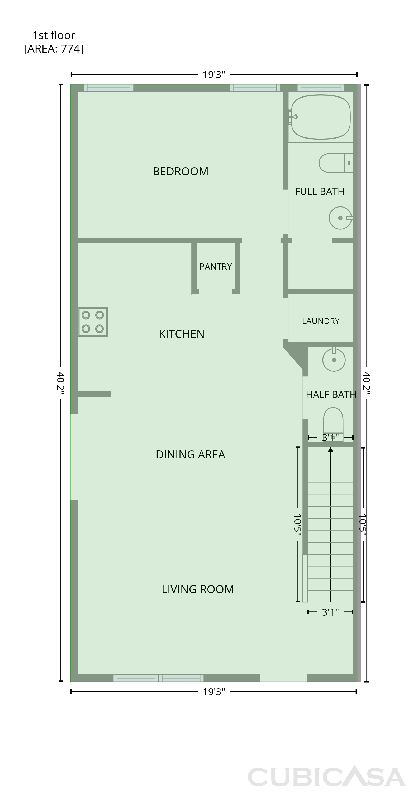 Main Floor of 380 Flyway Rd, Goose Creek, SC
