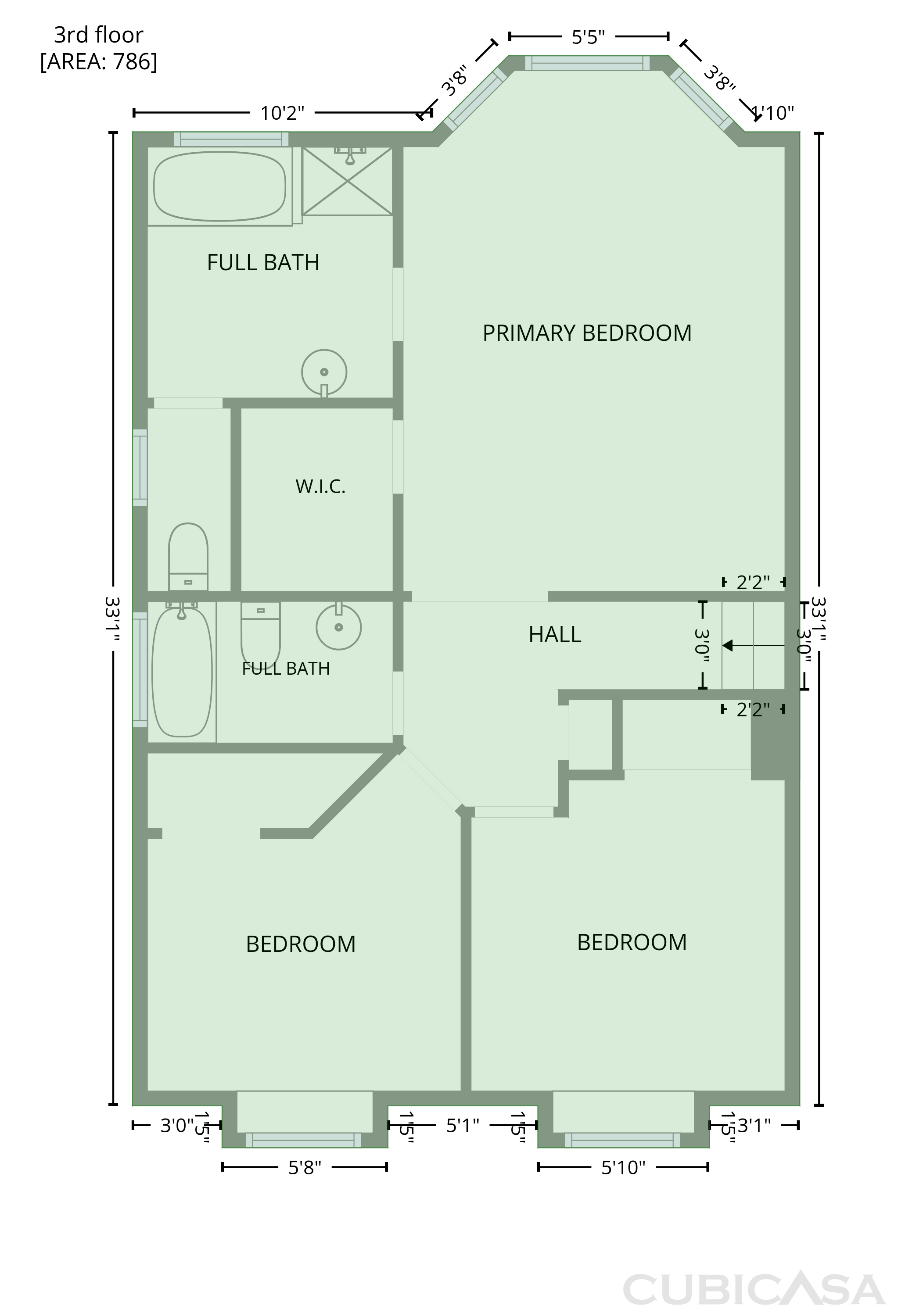 Floor 4 of 5569 S 3400 W, Roy, UT