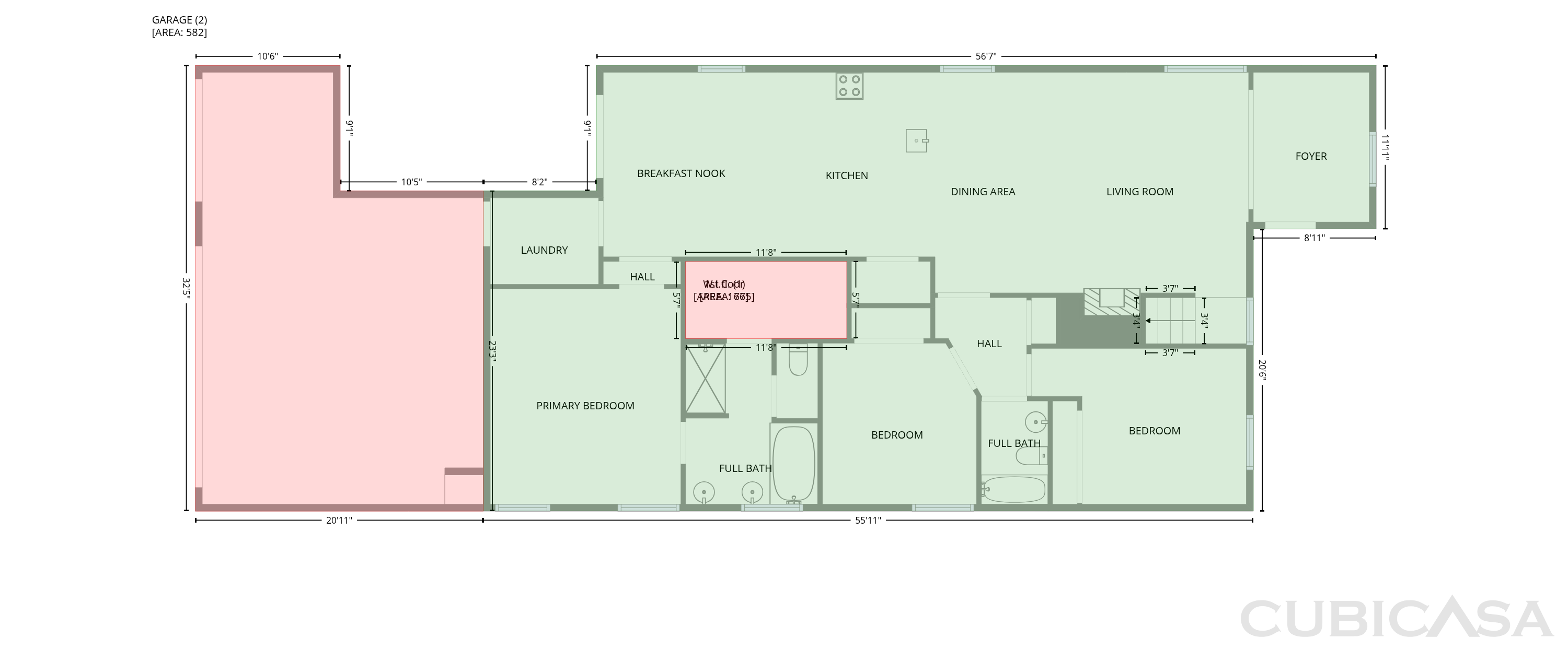 Main Floor of 24 Silky Oak Cir SW, Huntsville, AL