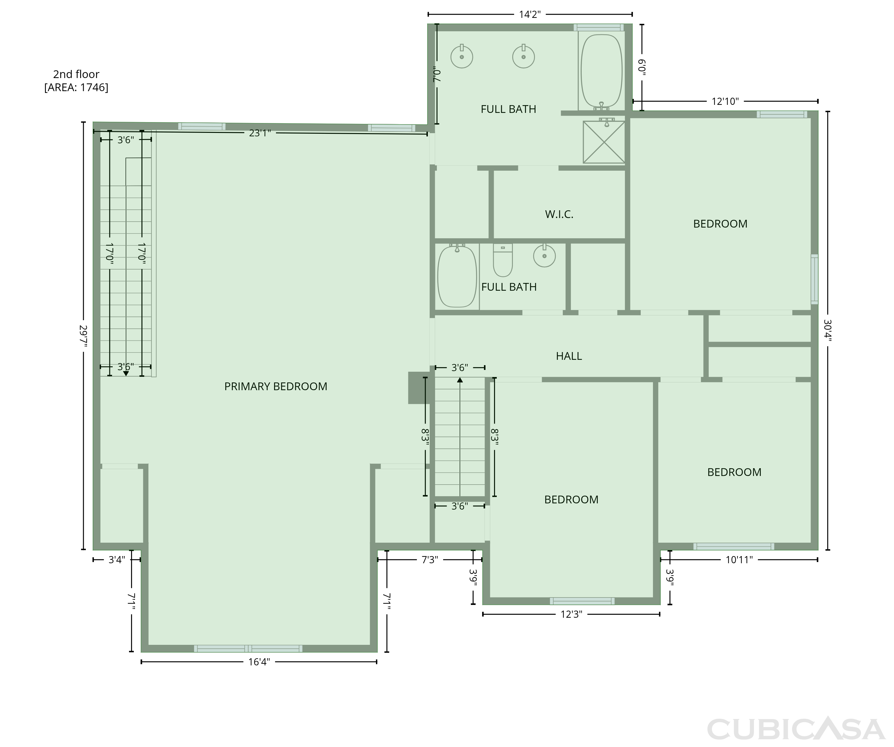 Second Floor of 6169 Remington Park, Lithonia, GA