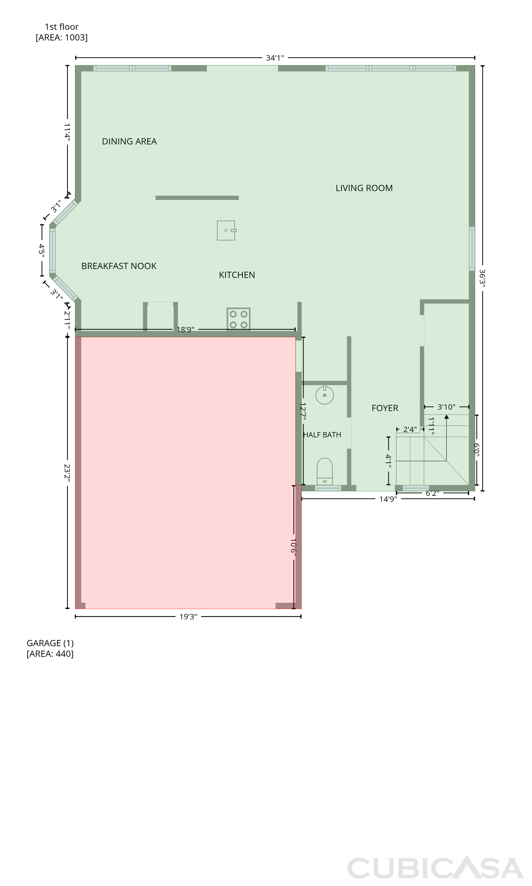 Main Floor of 4809 Harvest Moon Ct, Summerville, SC