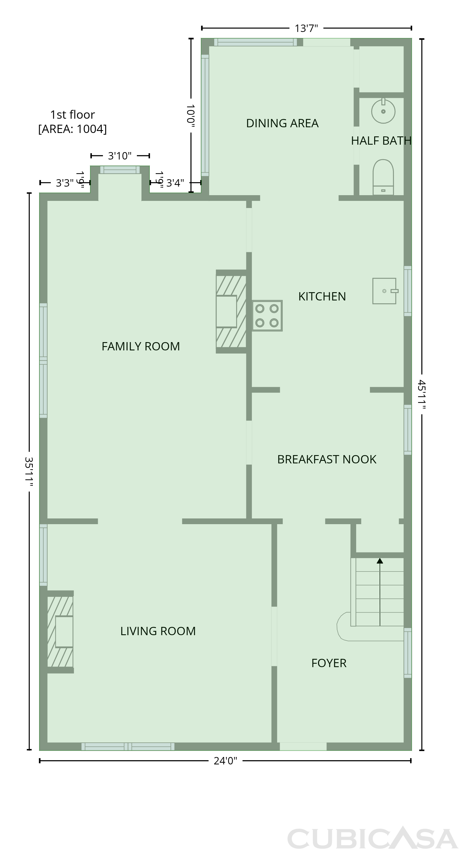 Main Floor of 1620 Cherry St, Jacksonville, FL