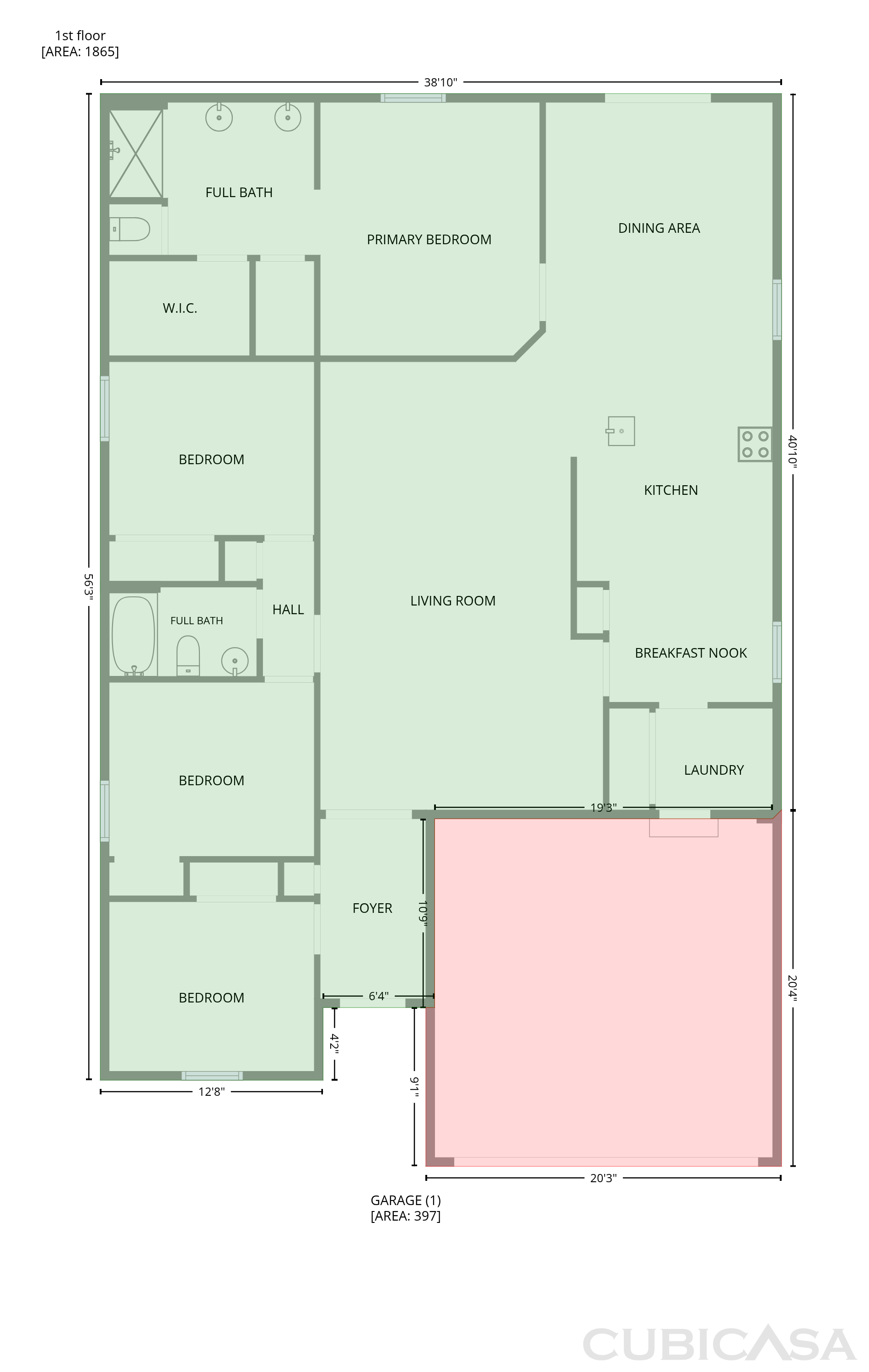 Main Floor of 8195 Westfield Cir, Vero Beach, FL