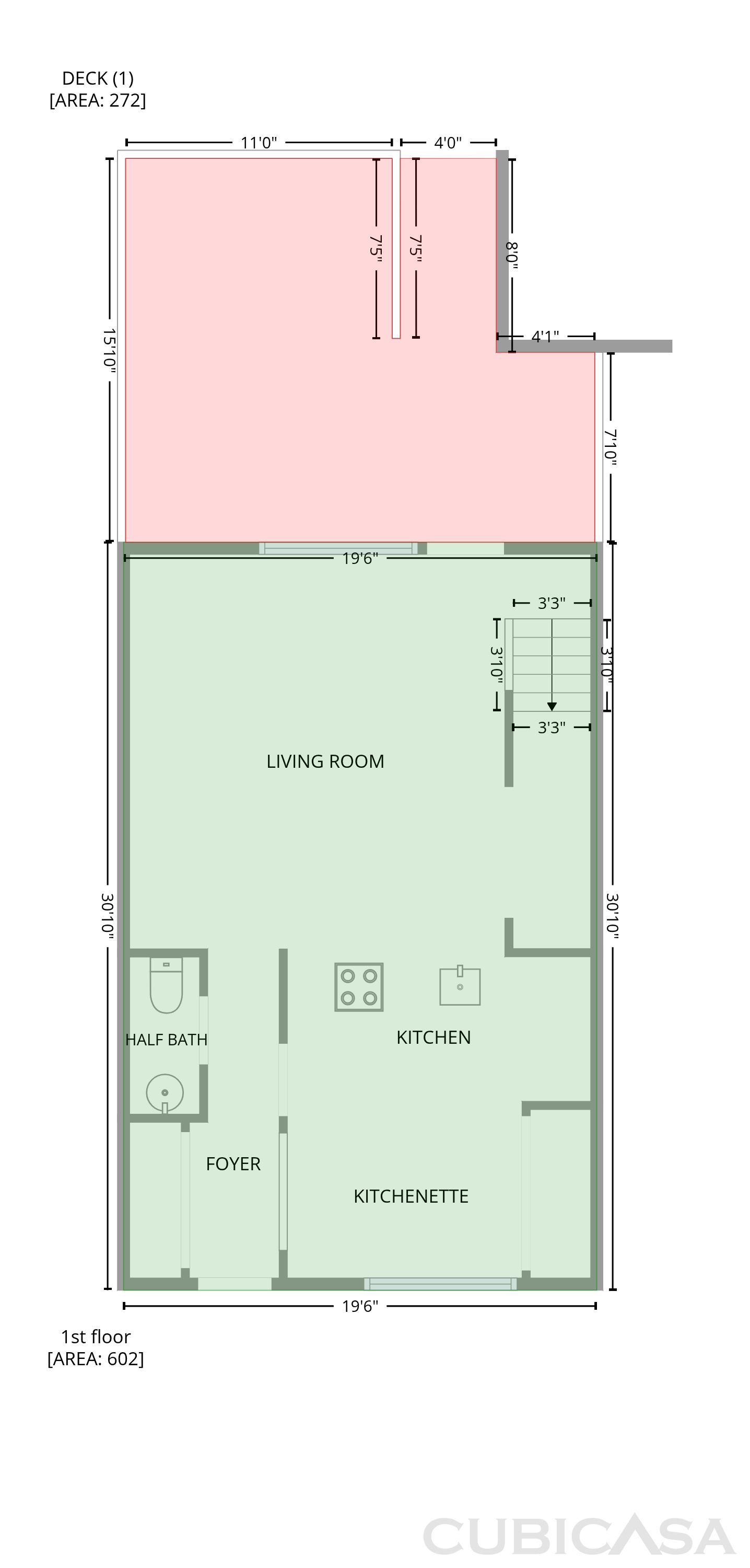Main Floor of 7740 Sandra Ln, Raleigh, NC