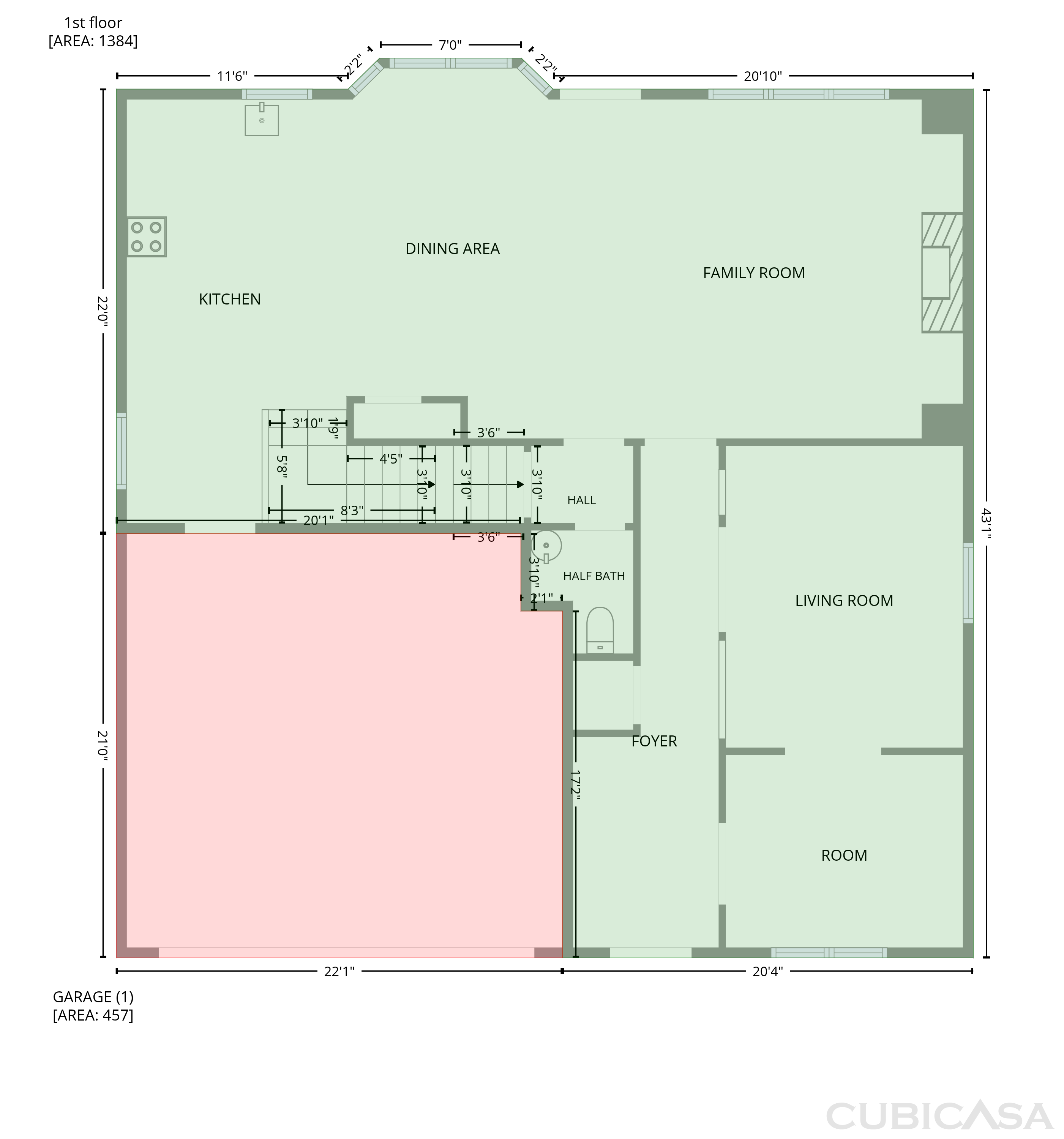 Second Floor of 1029 Forbishire Dr, Matthews, NC