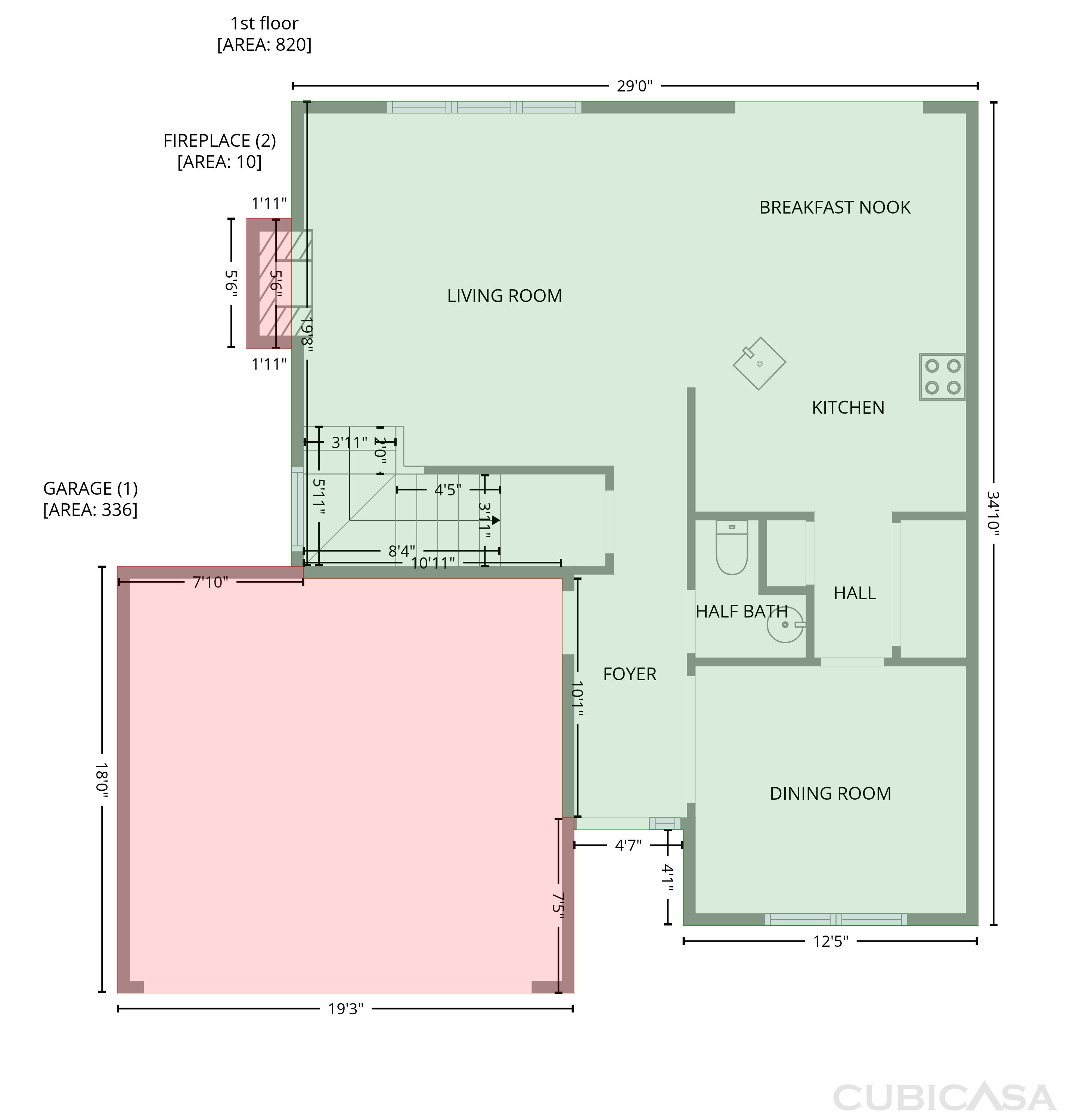 Second Floor of 2779 Island Point Dr NW, Concord, NC