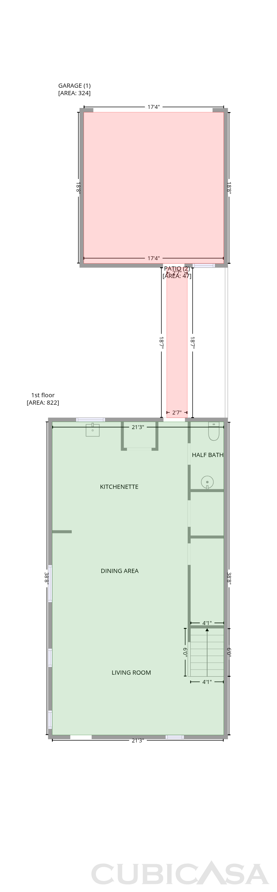 Main Floor of 5713A Charles Merle Dr, Austin, TX