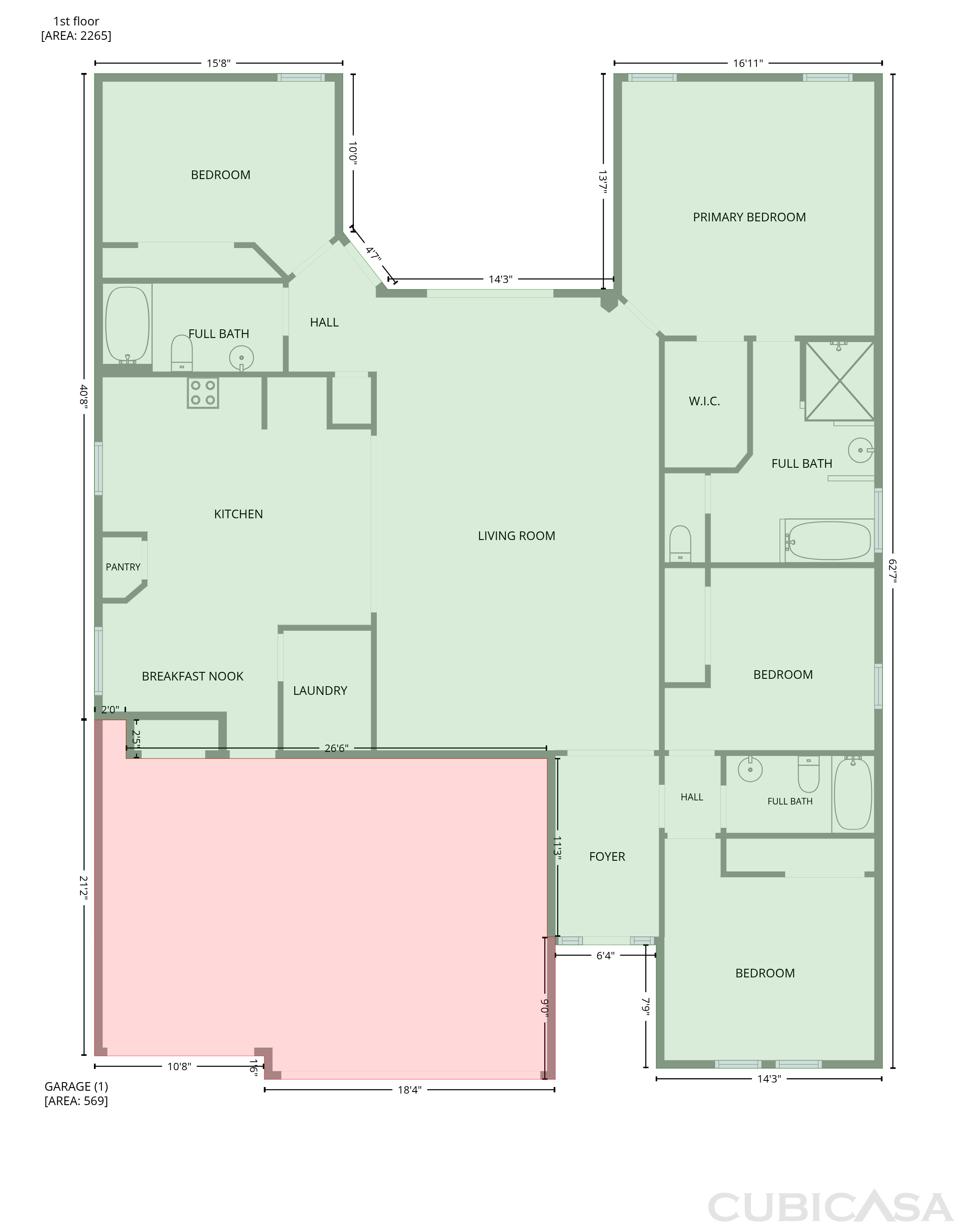 Main Floor of 6435 Monserrat Dr, Vero Beach, FL