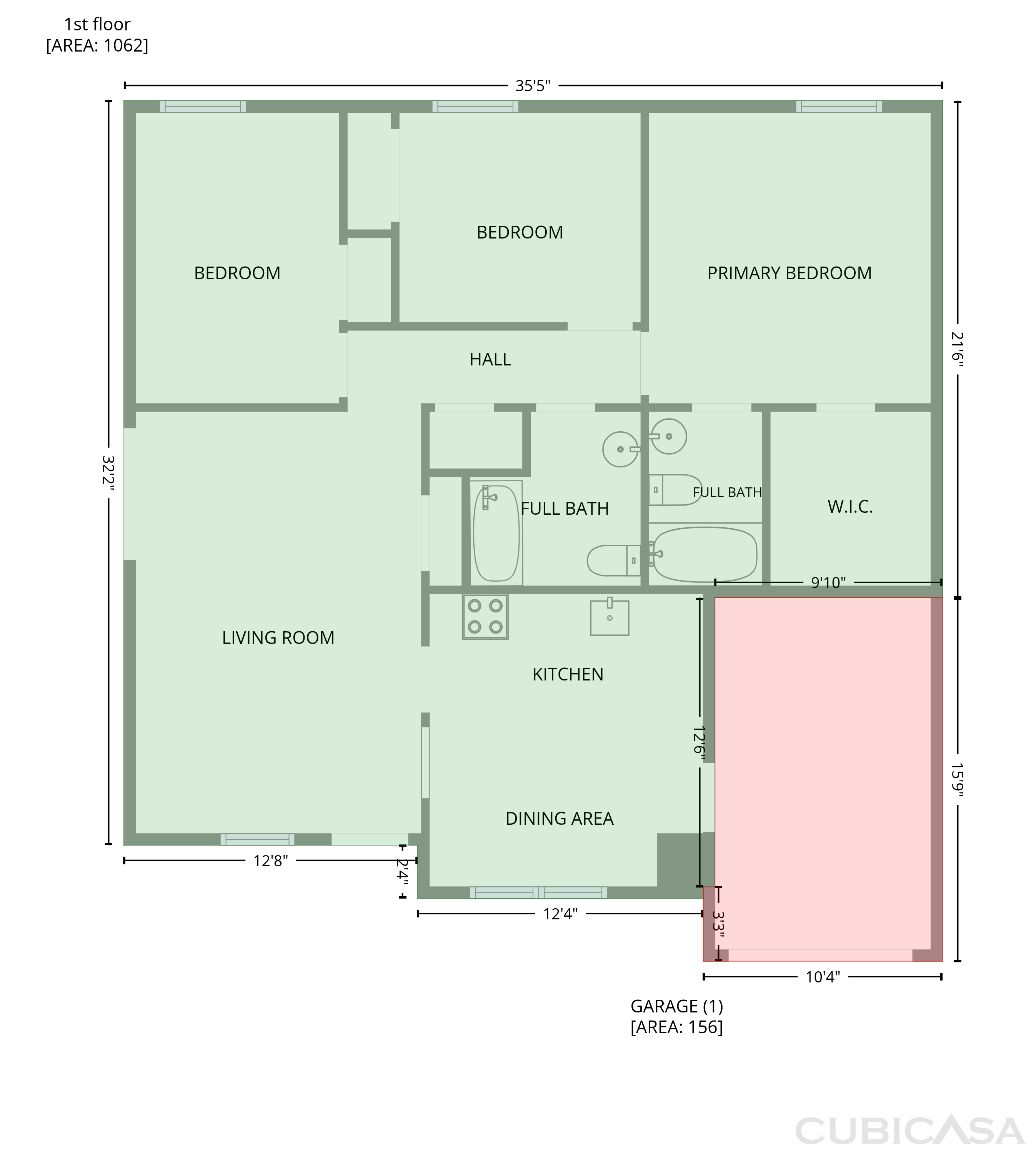 Main Floor of 1549 Bingham Dr, Fayetteville, NC