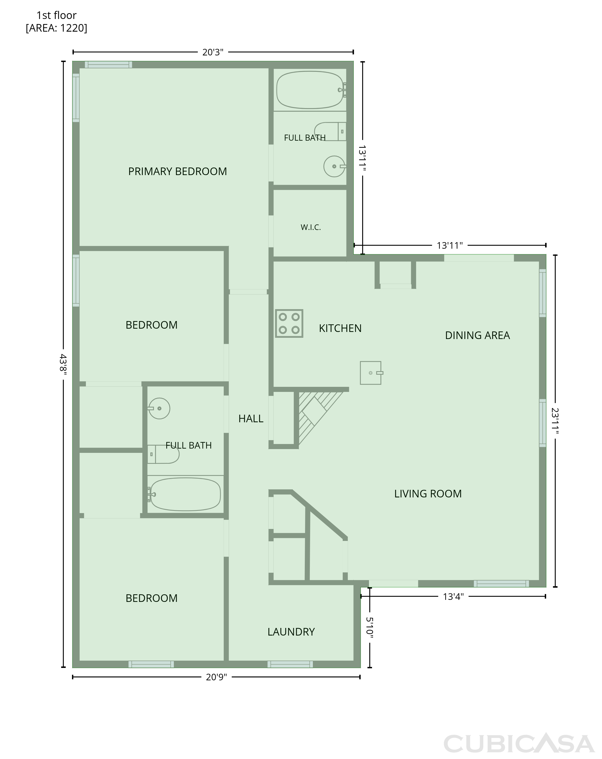 Main Floor of 440 First Turn Ct SW, Concord, NC