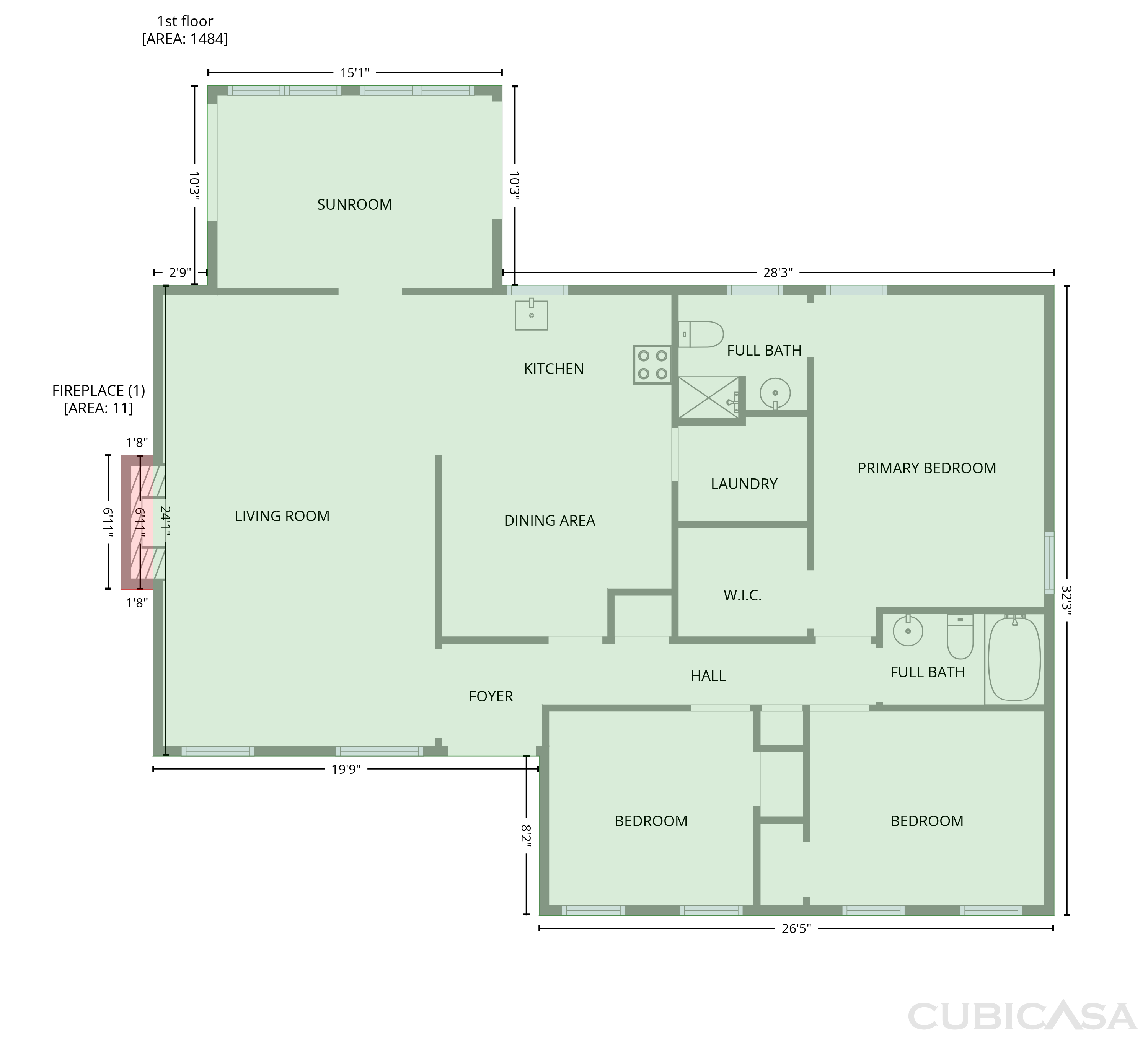 Main Floor of 10912 Belvoir Rd, Chester, VA