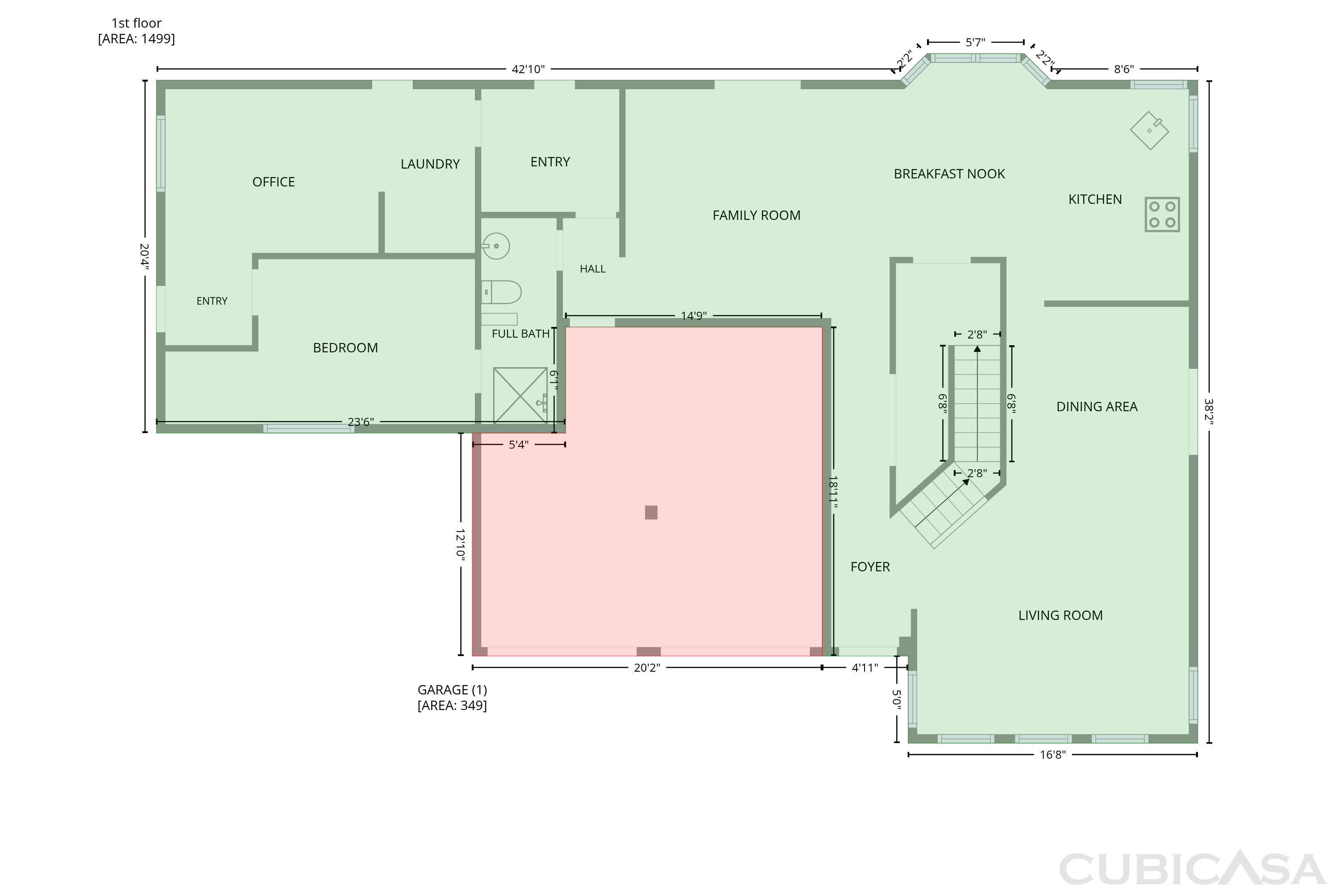 Main Floor of 7423 Ebbert Dr SE, Port Orchard, WA