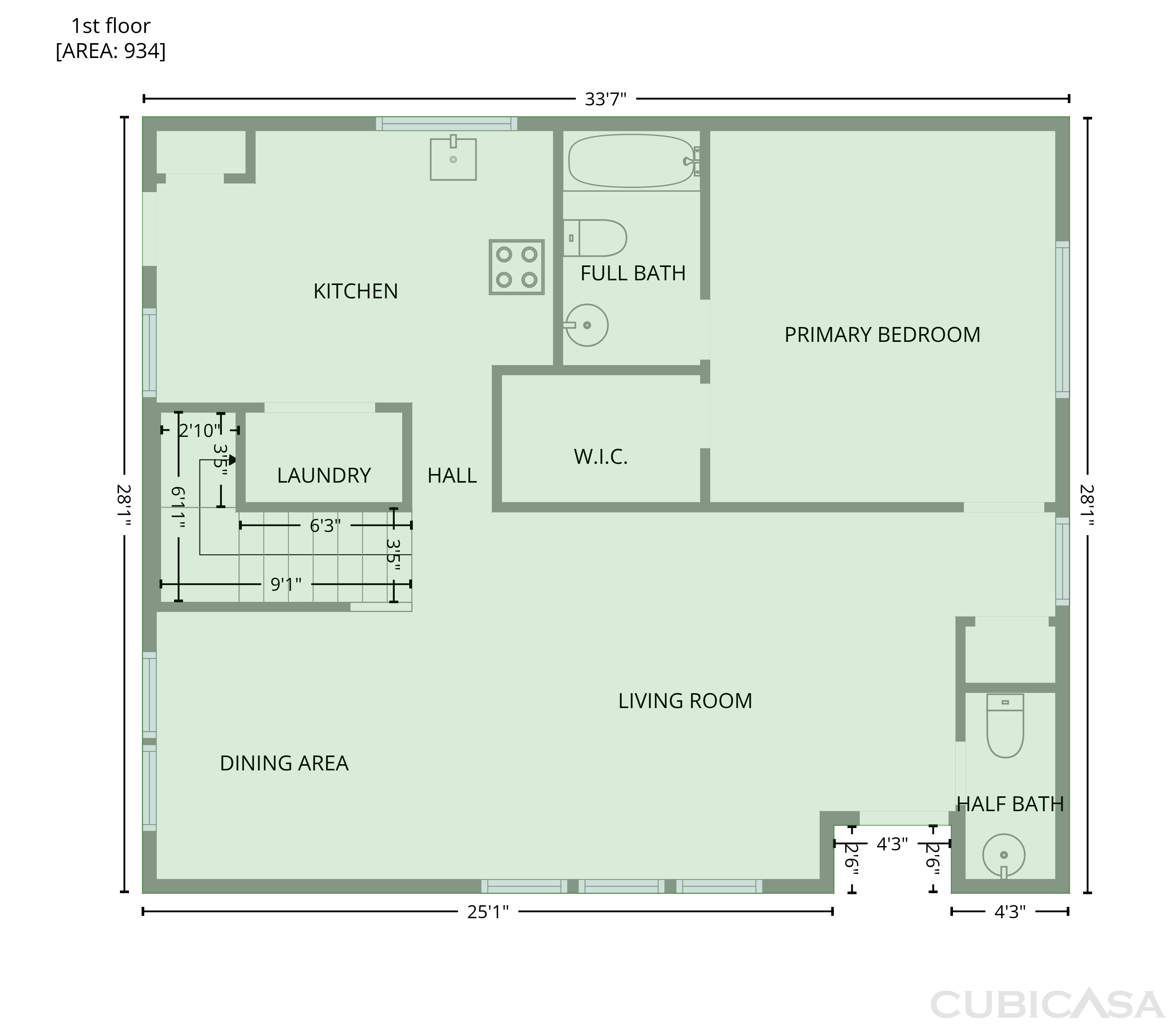Main Floor of 6434 Provident Green Dr, Katy, TX