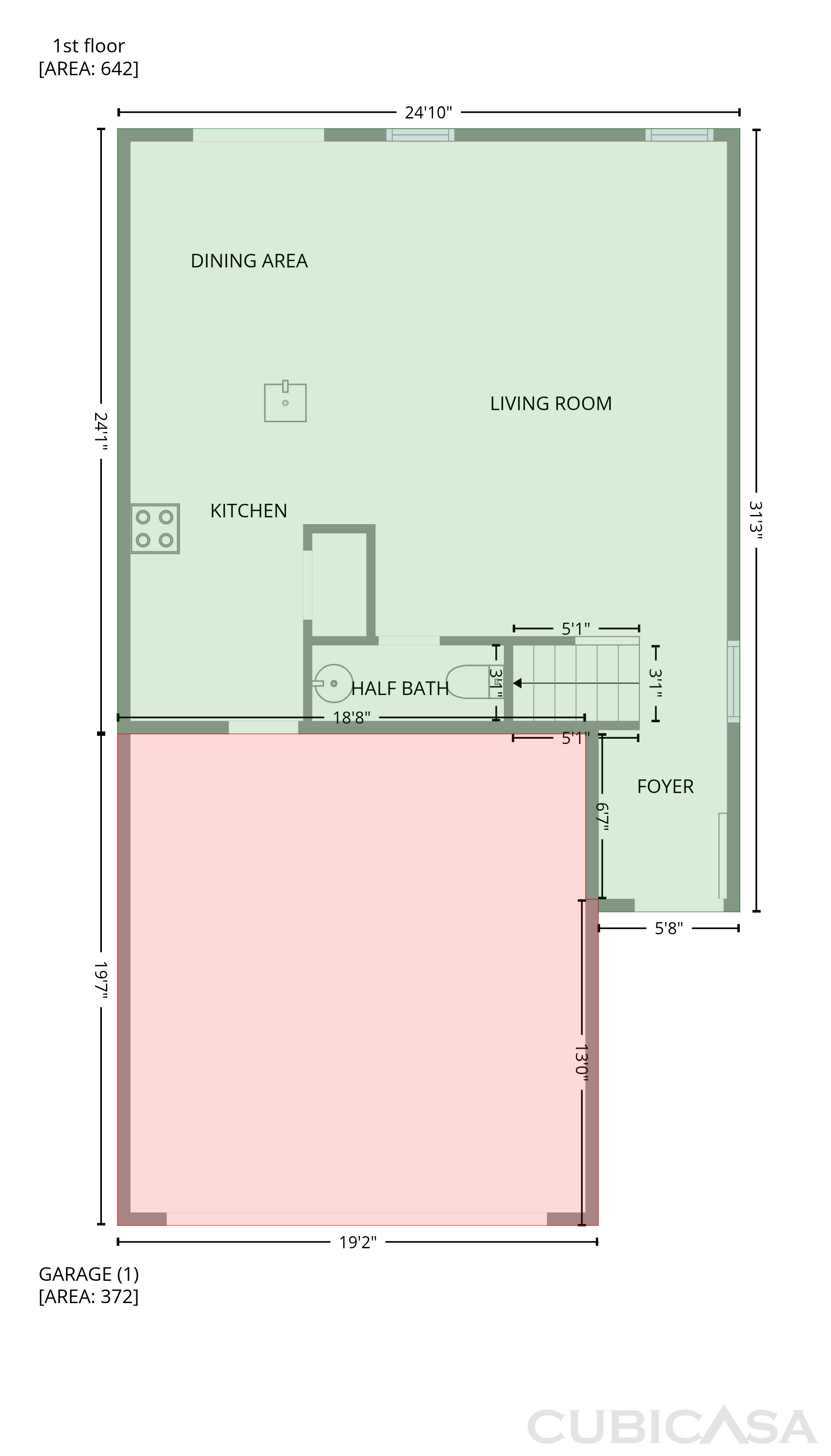 Main Floor of 1270 Winding Creek Rd, Salisbury, NC