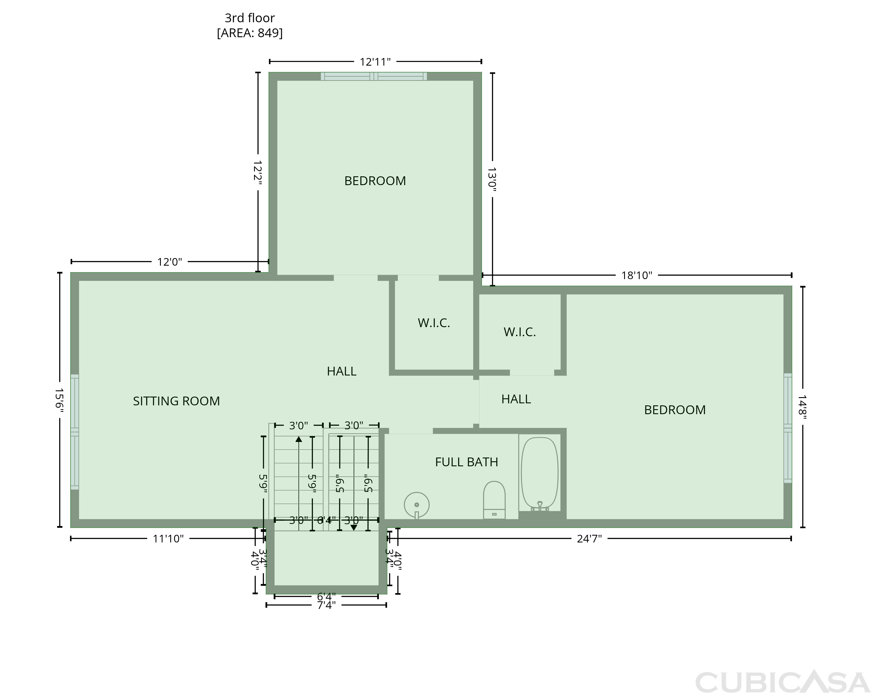 Floor 4 of 7295 Madison Cir, Union City, GA