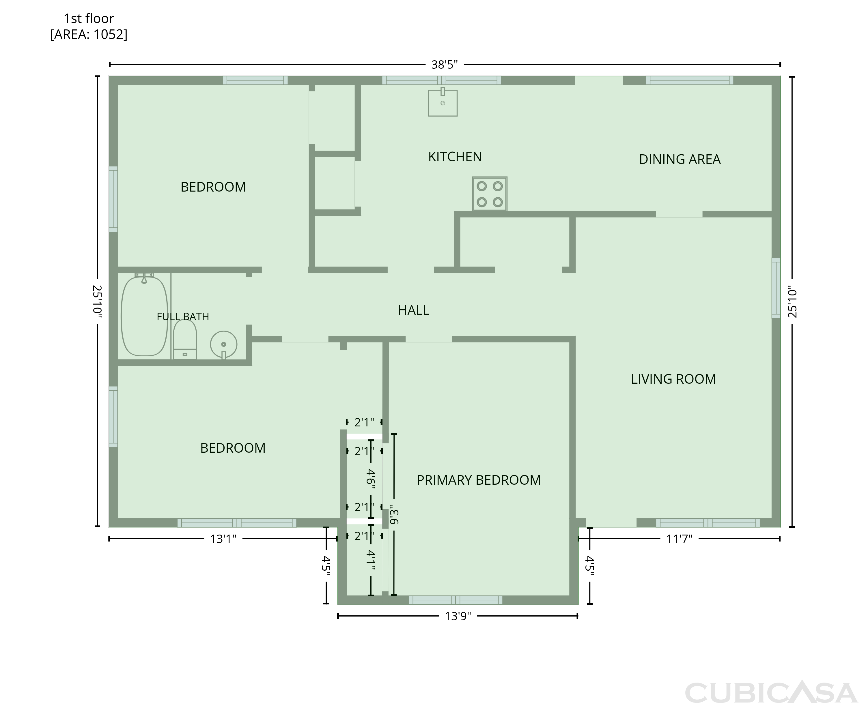 Main Floor of 16 Gardenia Dr, Greenville, SC
