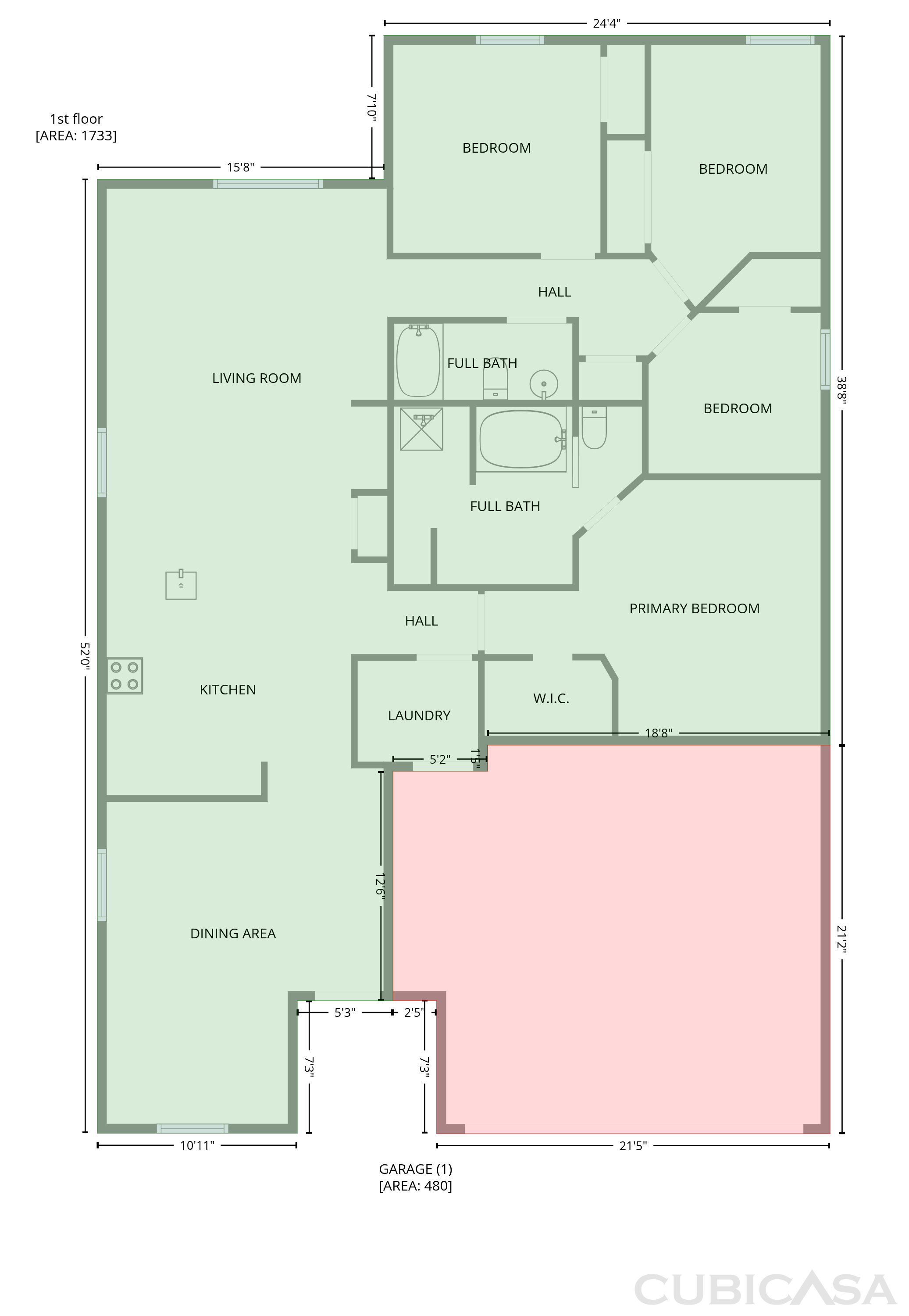 Main Floor of 1880 Piedmont Ct, Mascotte, FL