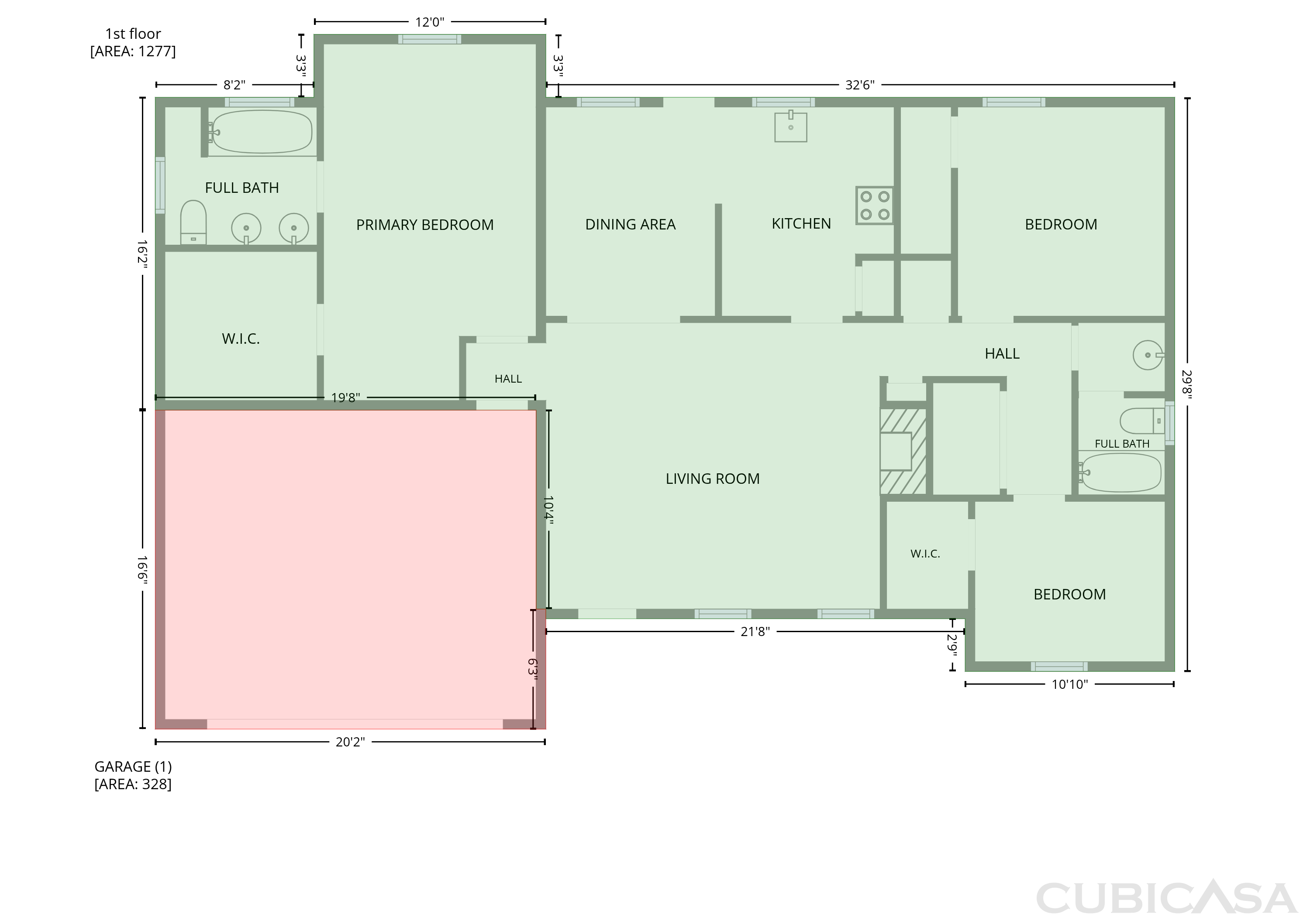 Main Floor of 8018 Valencia Dr, Smyrna, TN