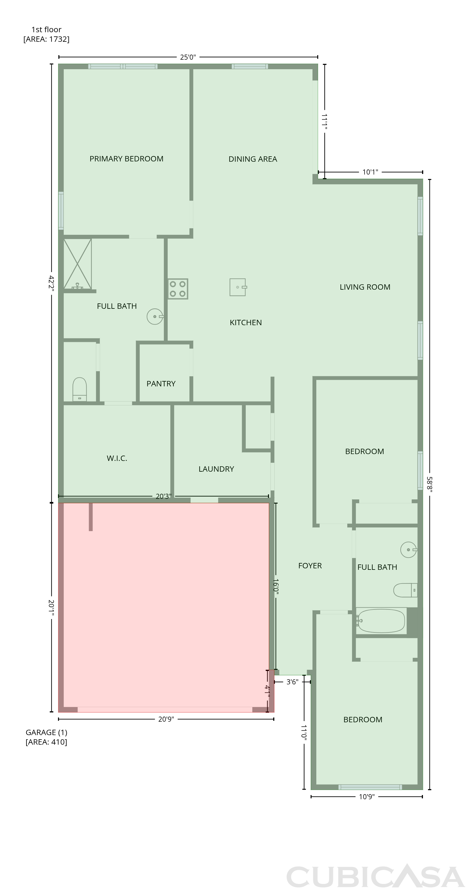 Main Floor of 18616 W Desert Hollow Dr, Wittmann, AZ