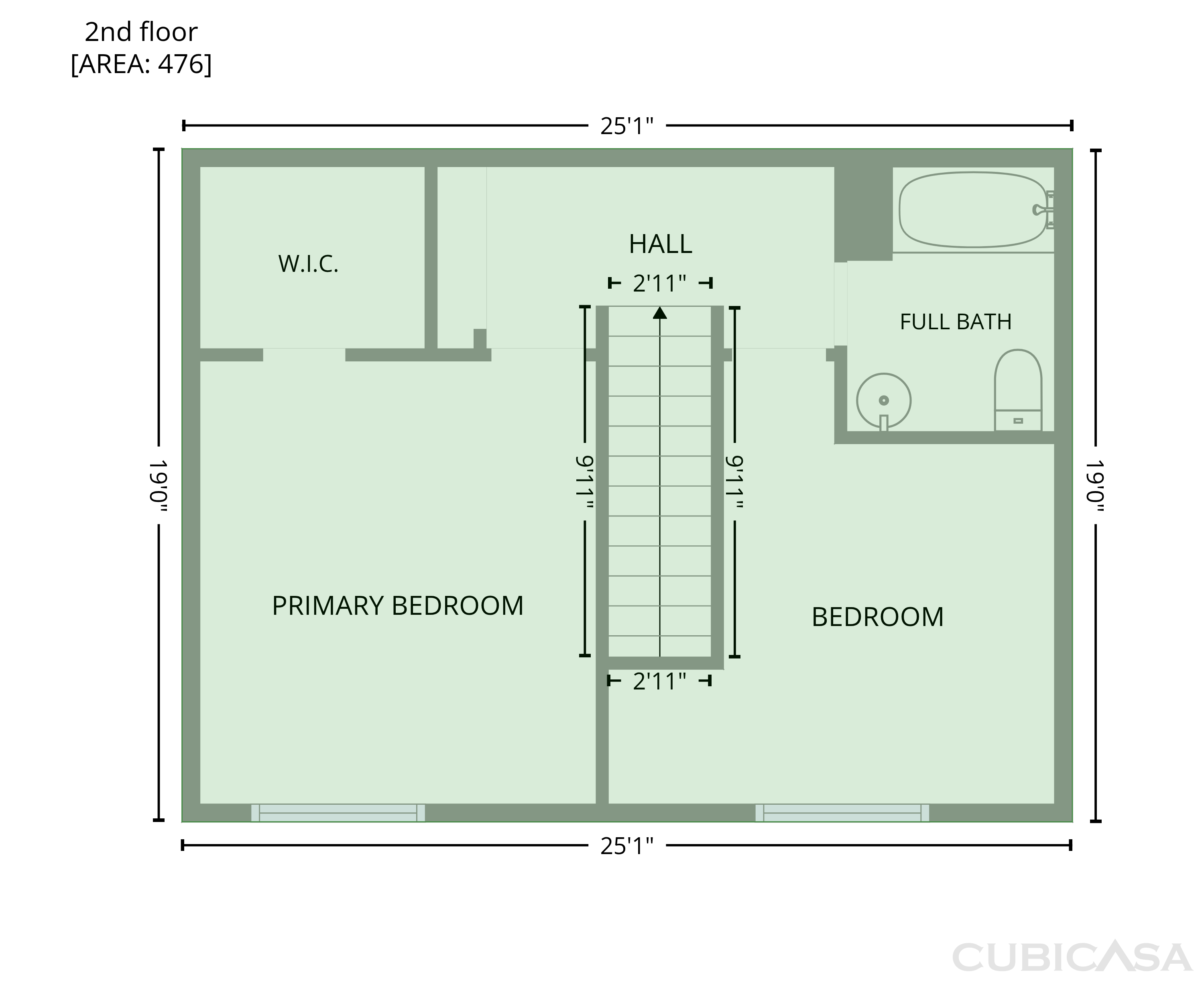 Second Floor of 3511 E Baseline Rd, Phoenix, AZ